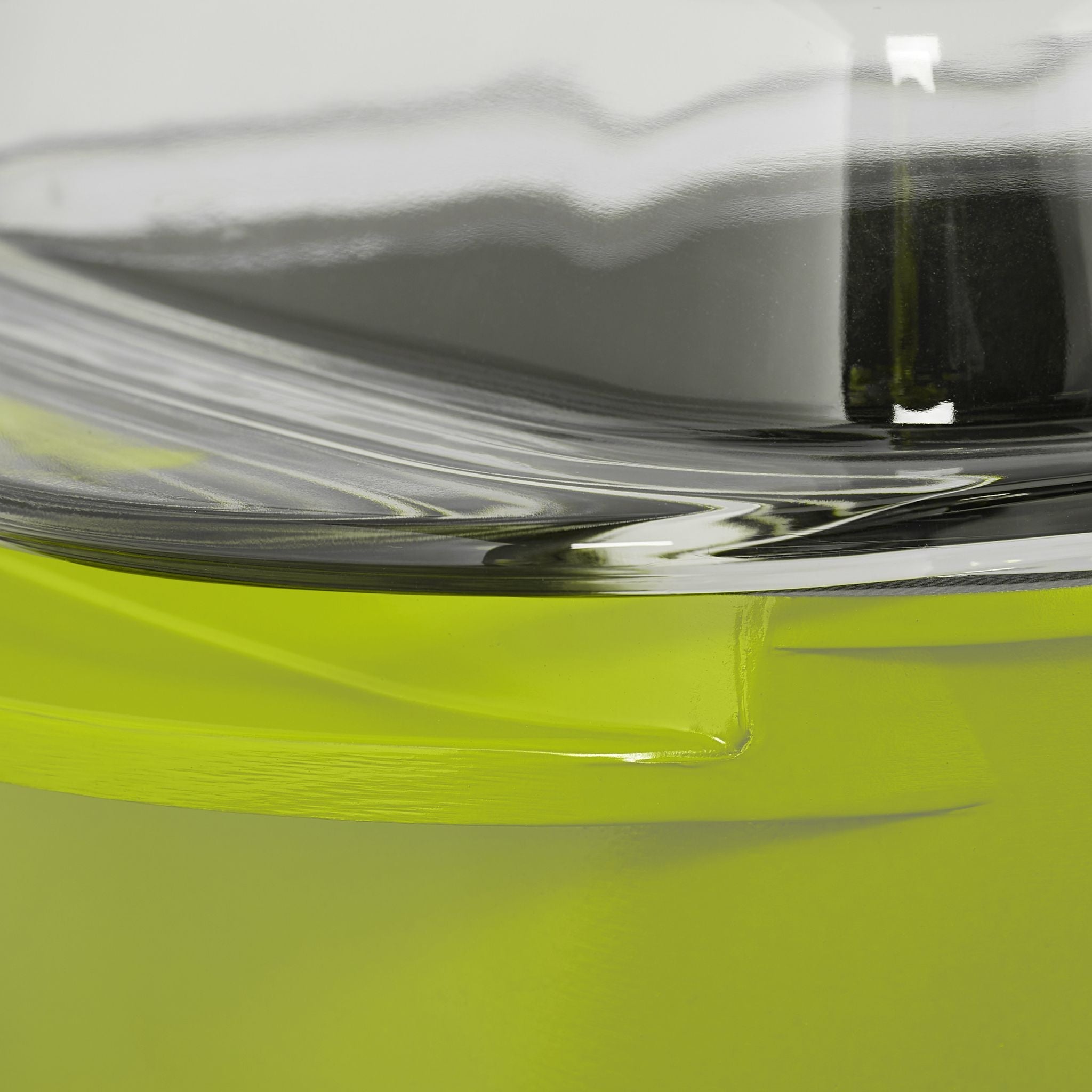 Grüner Bräter mit Glasdeckel Grün-Transparent von Relaxdays