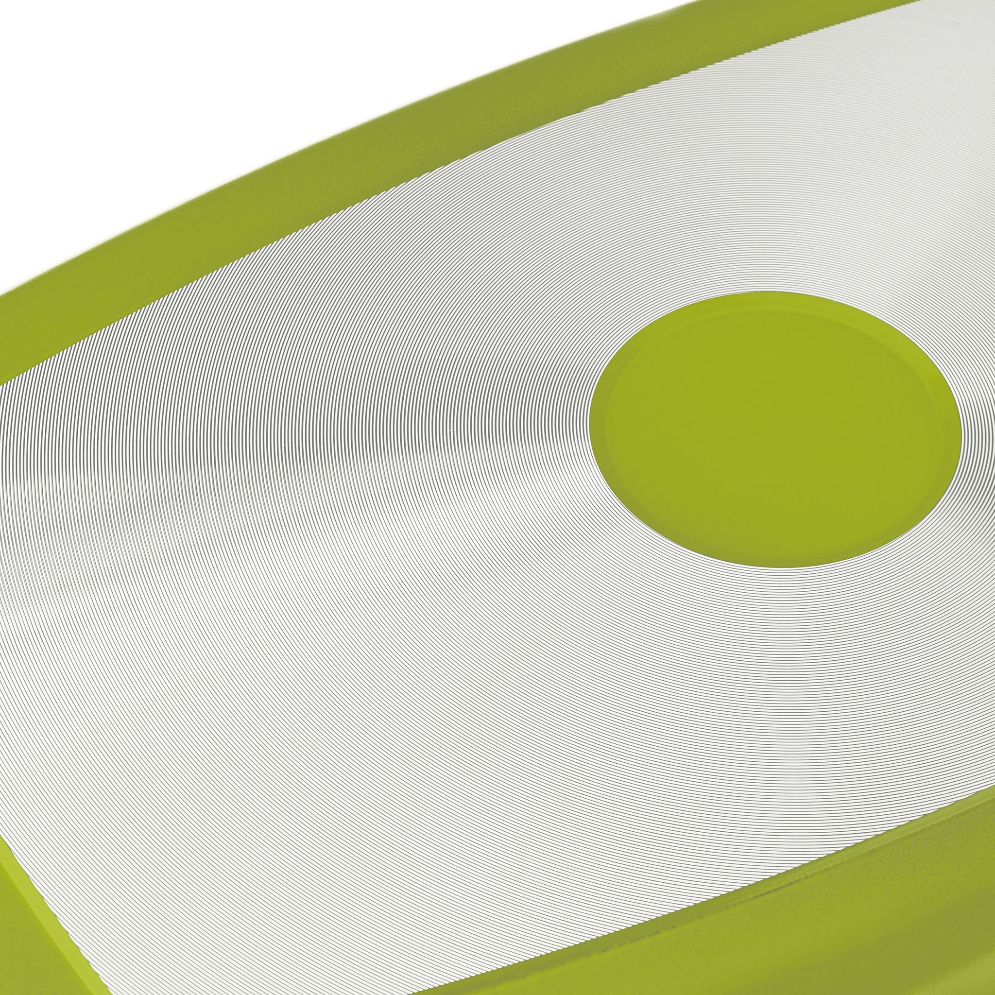 Grüner Bräter mit Glasdeckel Grün-Transparent von Relaxdays