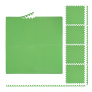 Bodenschutzmatte 8er-Set Grün von Relaxdays