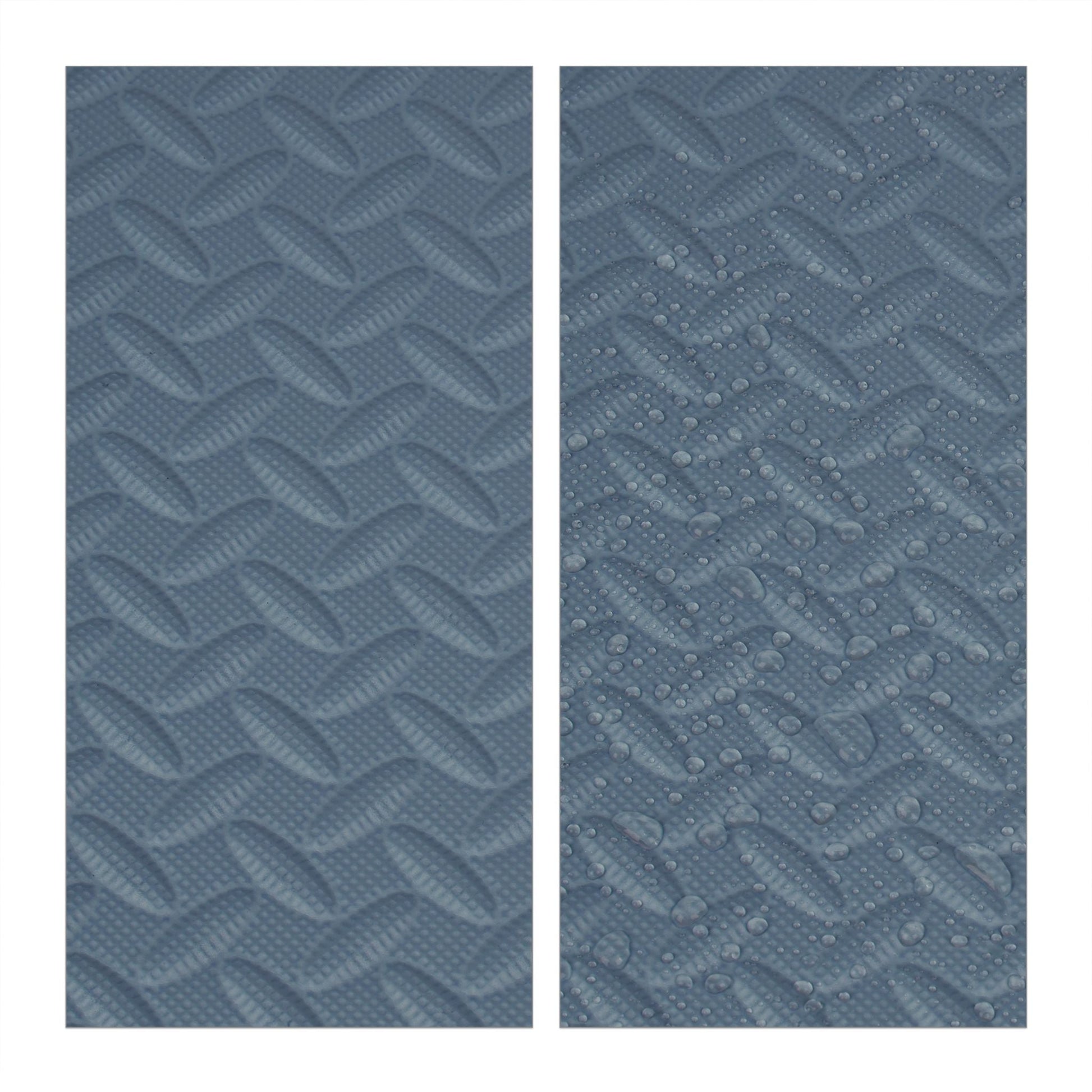 Bodenschutzmatte 8er-Set Grau von Relaxdays