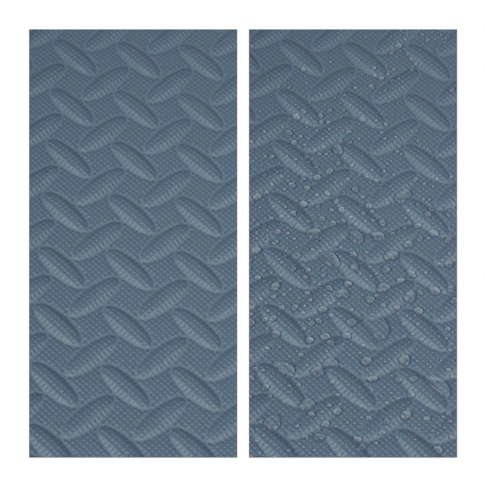 Bodenschutzmatte 8er-Set Grau von Relaxdays
