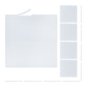 Bodenschutzmatte 8er-Set Weiss von Relaxdays