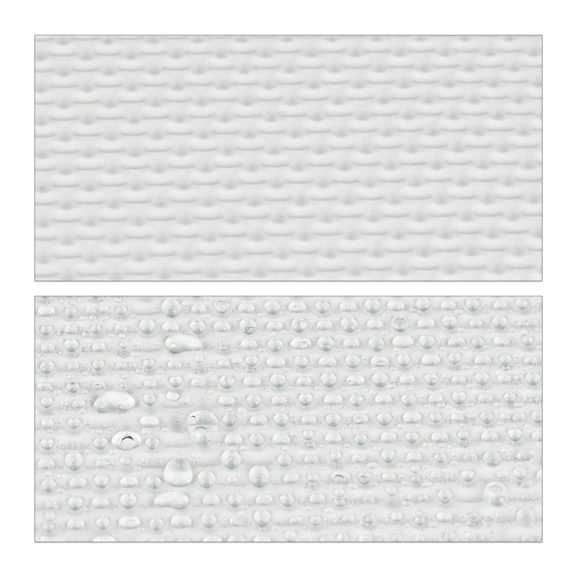 Bodenschutzmatte 30x30cm 24er-Set Weiss von Relaxdays