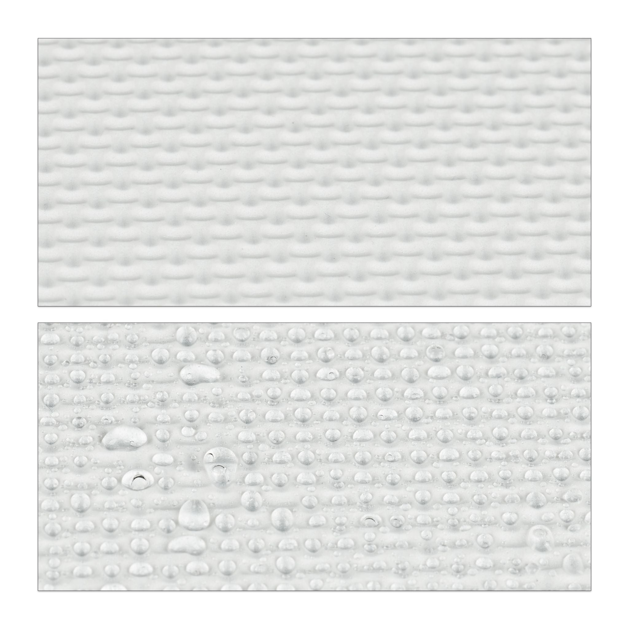 Bodenschutzmatte 30x30cm 24er-Set Weiss von Relaxdays