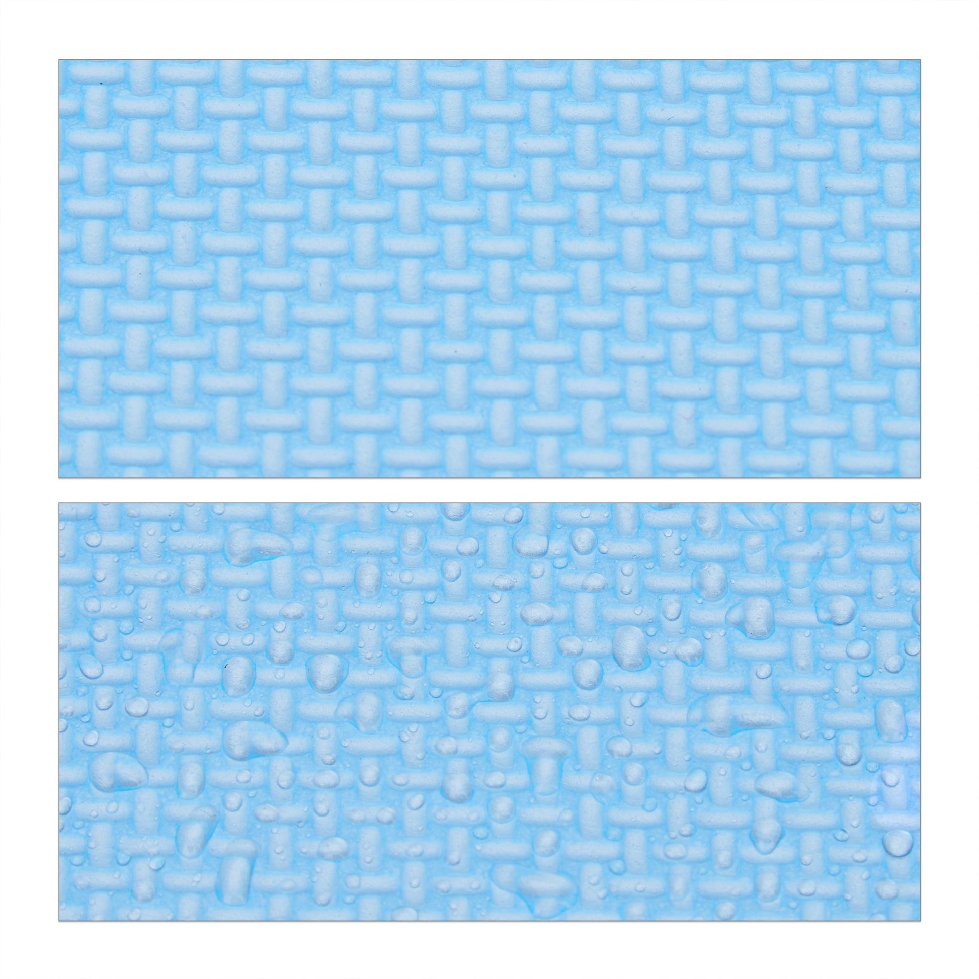 Puzzlematte Wolke 18-tlg. Weiss-Blau von Relaxdays