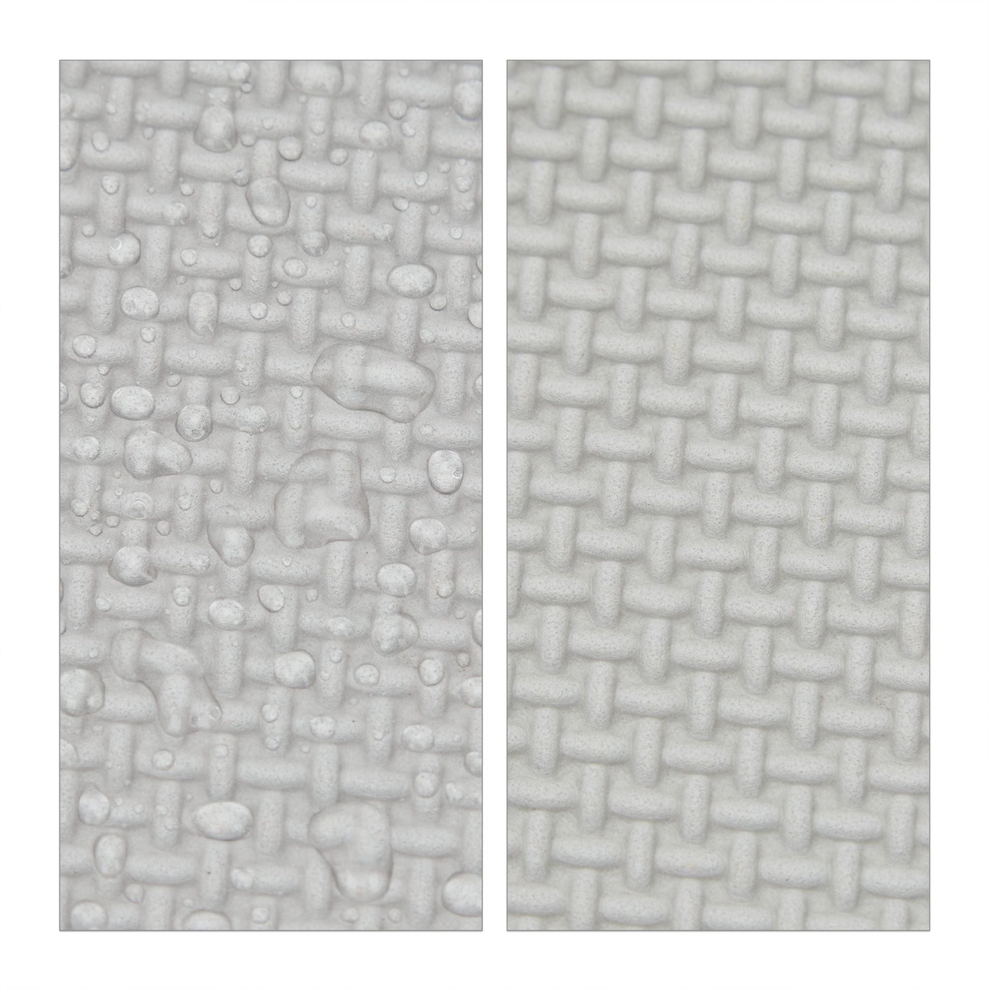 Puzzlematte Wolke 18-tlg. Weiss-Grau von Relaxdays