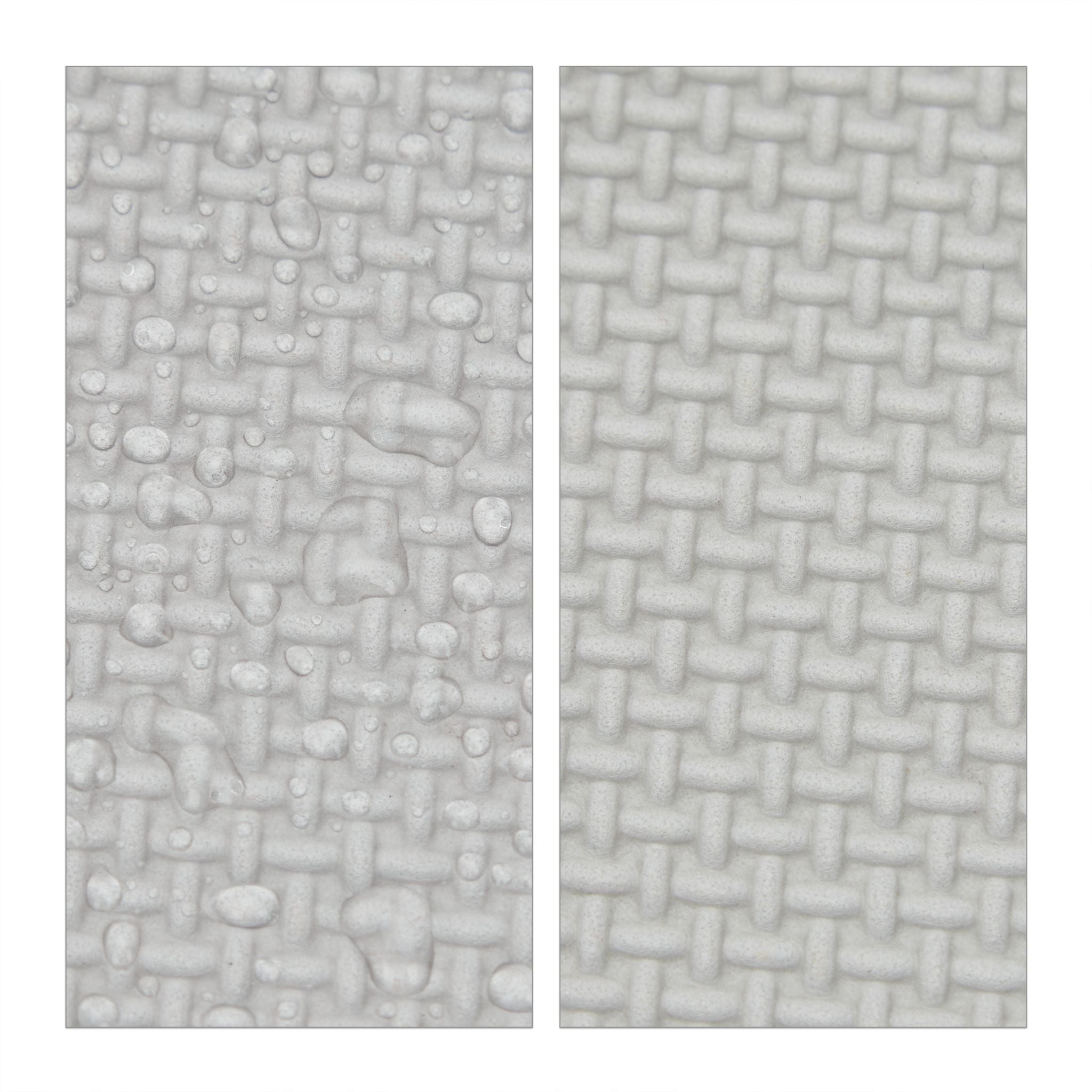 Puzzlematte Wolke 18-tlg. Weiss-Grau von Relaxdays