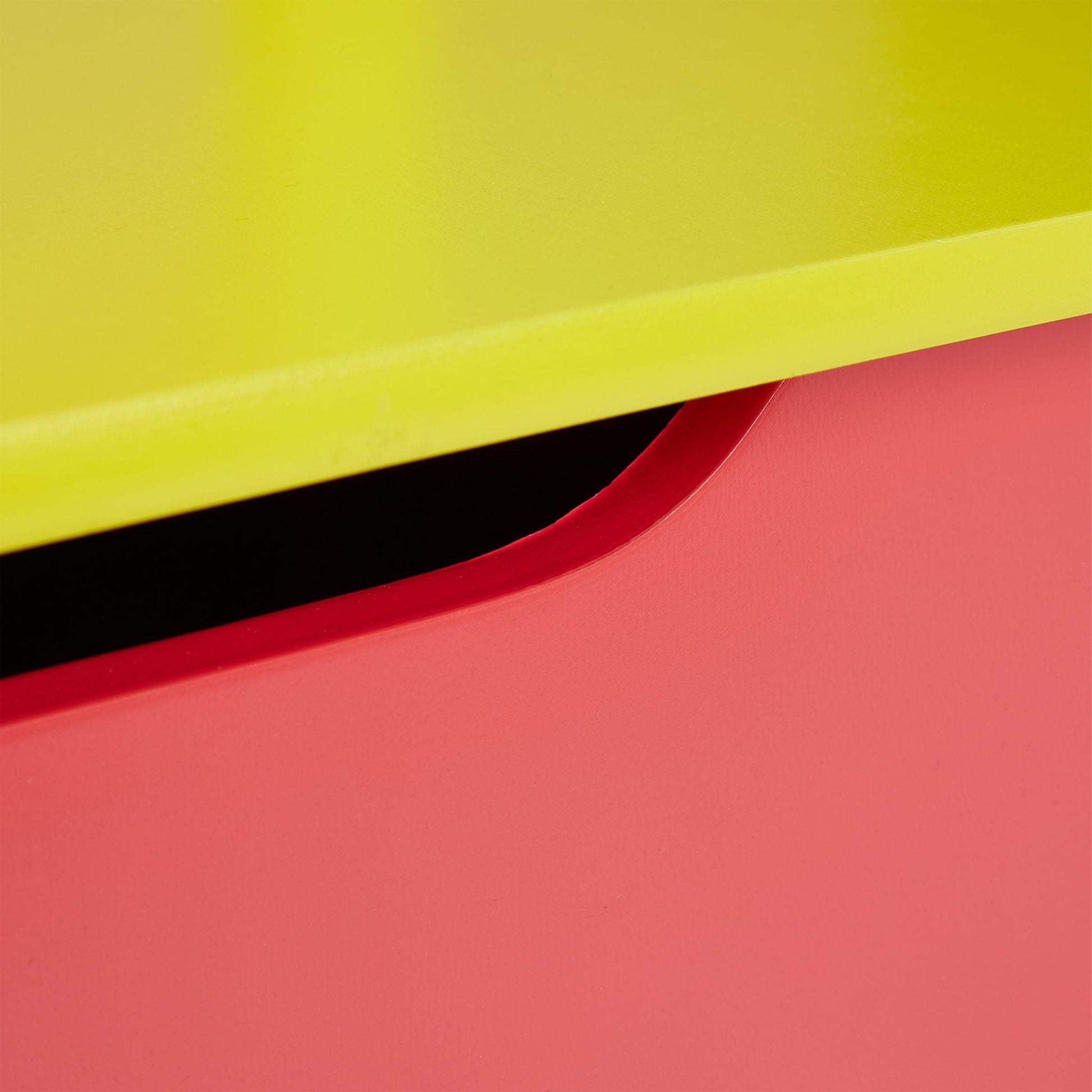 Kindersitzbank mit Stauraum Gelb-Grün-Rot von Relaxdays
