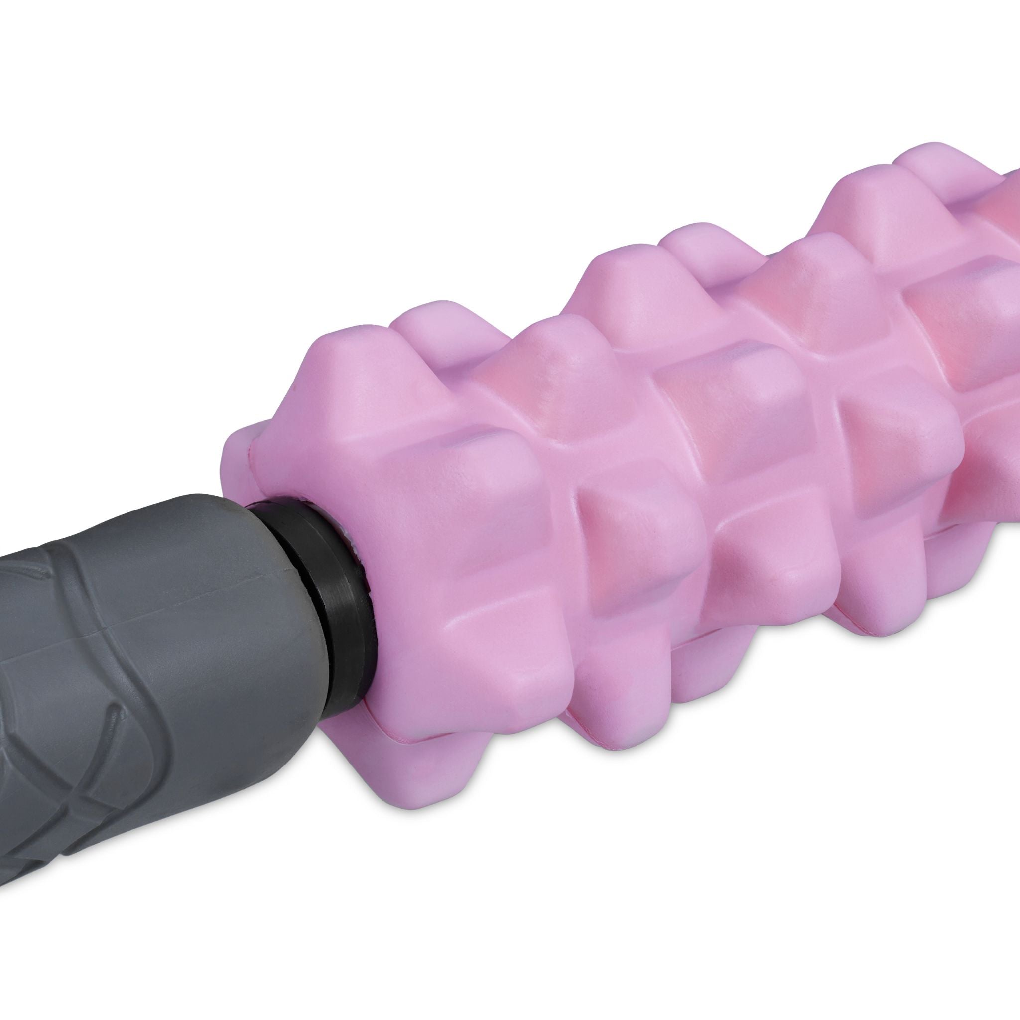 Faszienrolle 3er-Set Rosa-Grau von Relaxdays