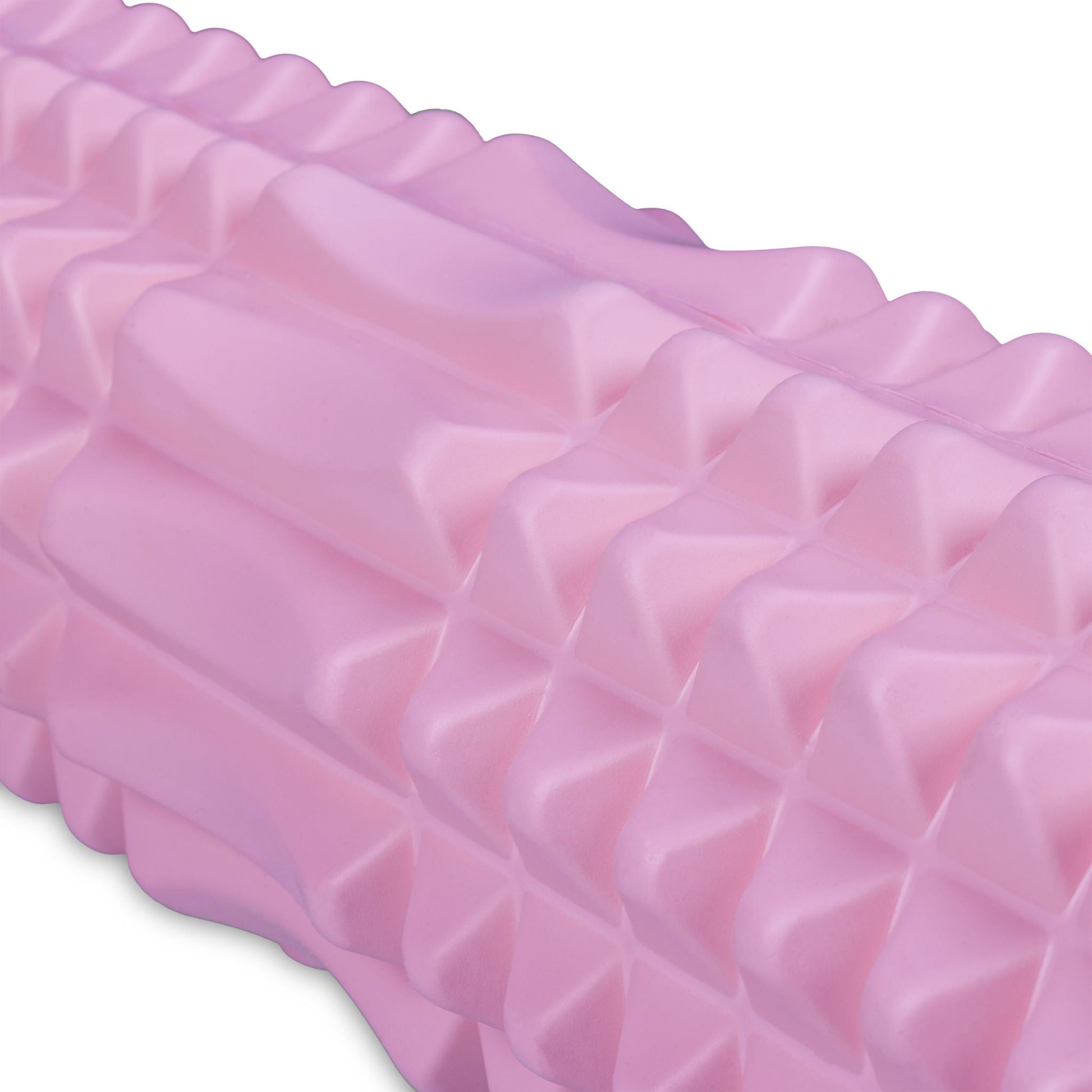 Faszienrolle 3er-Set Rosa-Grau von Relaxdays