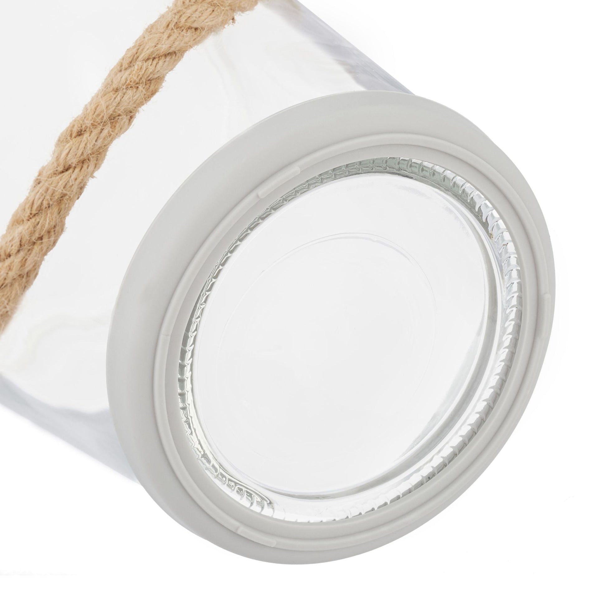 Trinkgläser mit Deckel und Zubehör 4er-Set Silber-Transparent von Relaxdays