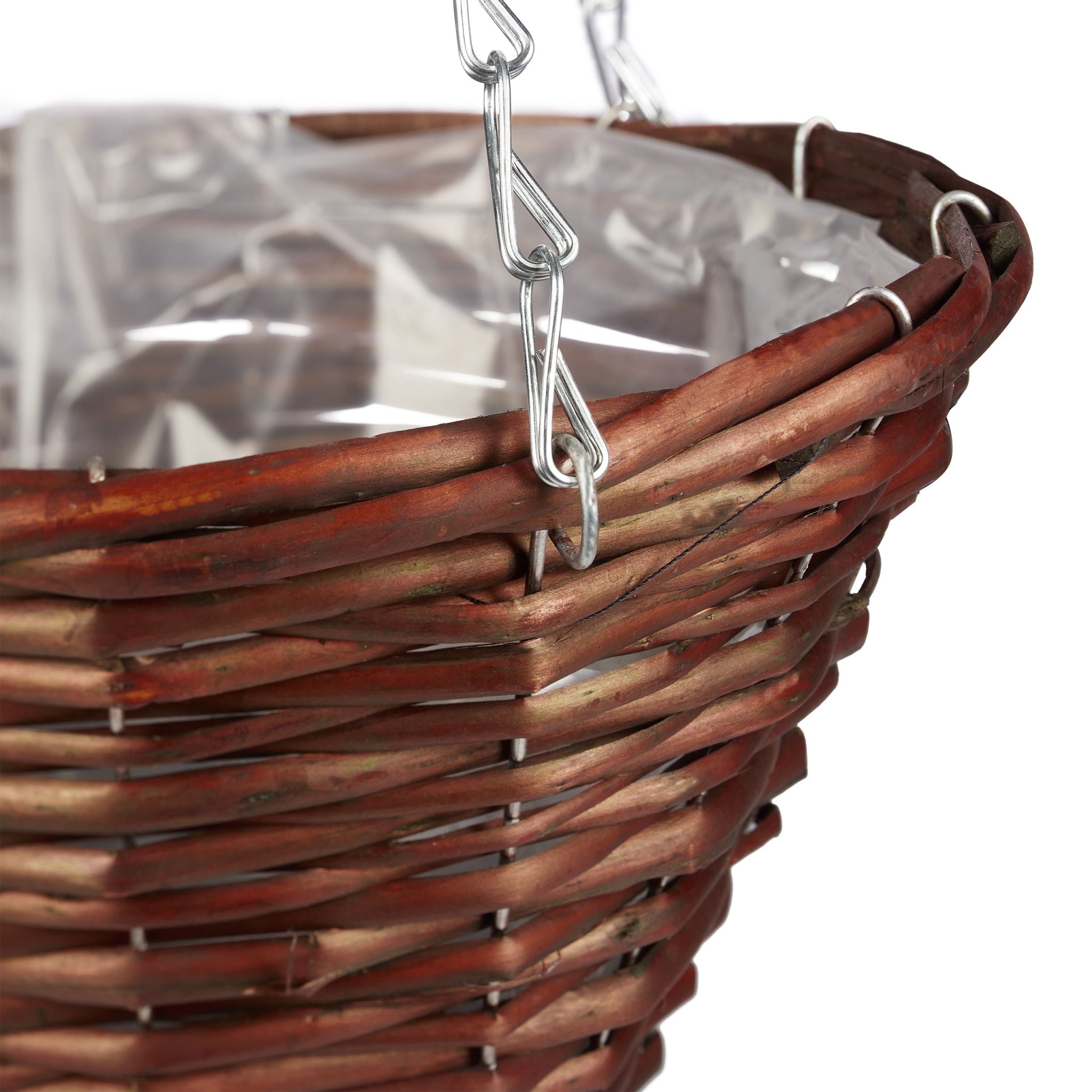 Geflochtene Blumenampel 3er-Set Braun von Relaxdays