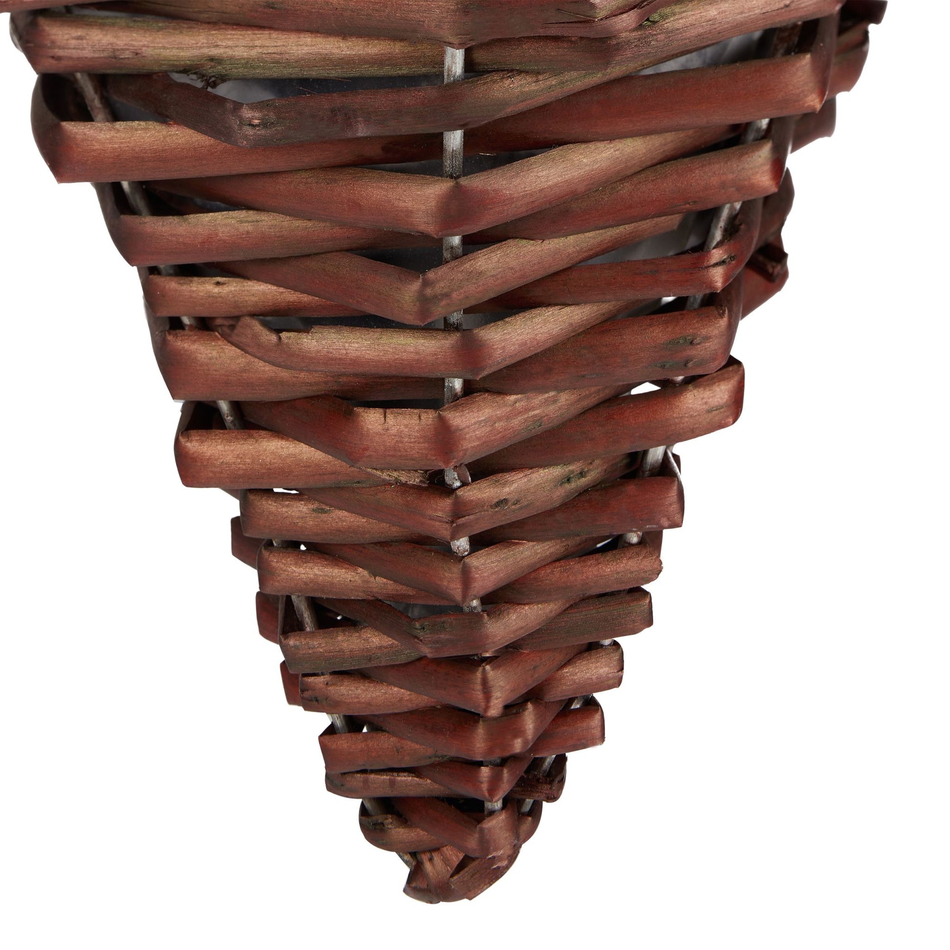 Geflochtene Blumenampel 3er-Set Braun von Relaxdays