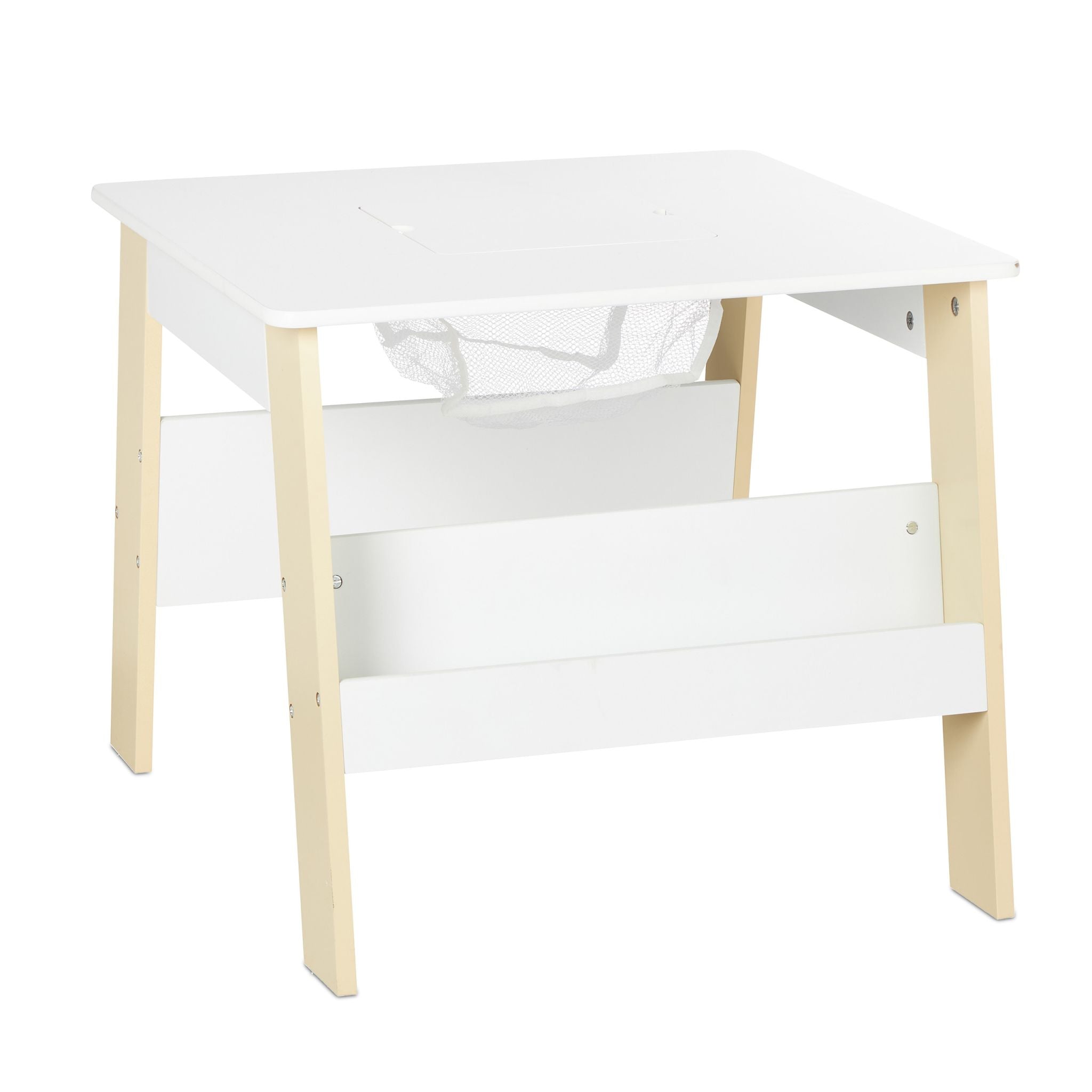 Kindersitzgruppe 3tlg. Beige-Weiss von Relaxdays