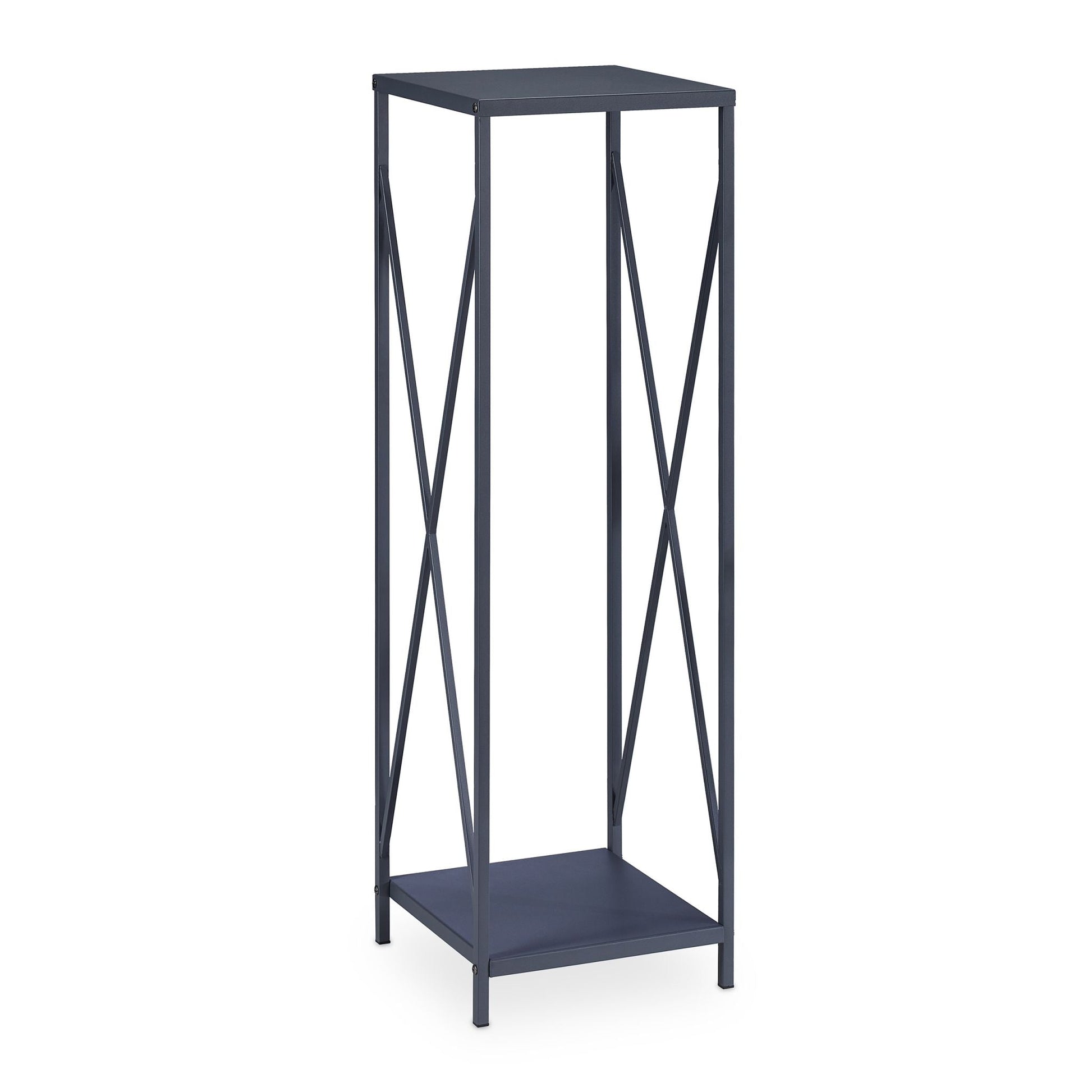 Kaminholzregal Metall Grau von Relaxdays