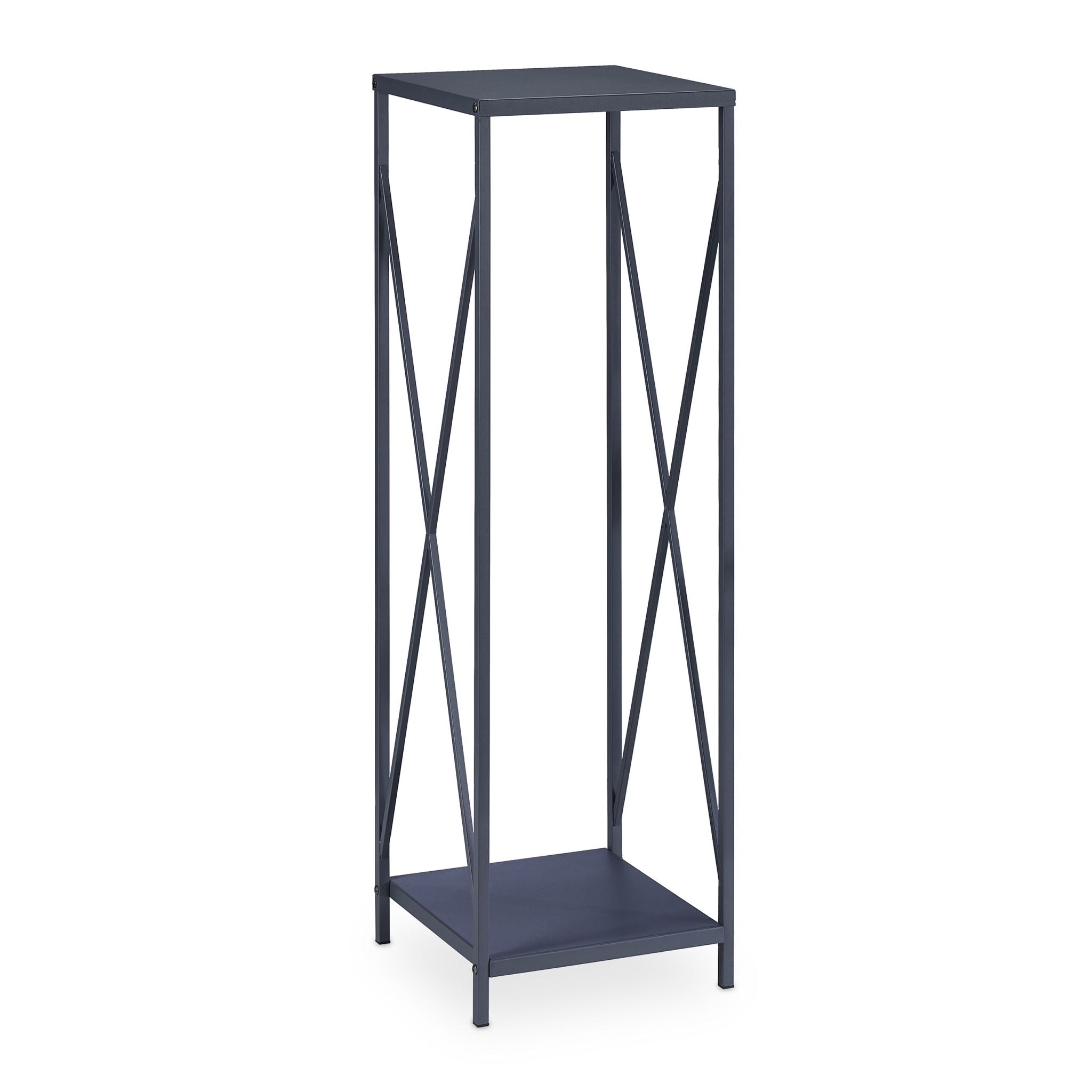 Kaminholzregal Metall Grau von Relaxdays