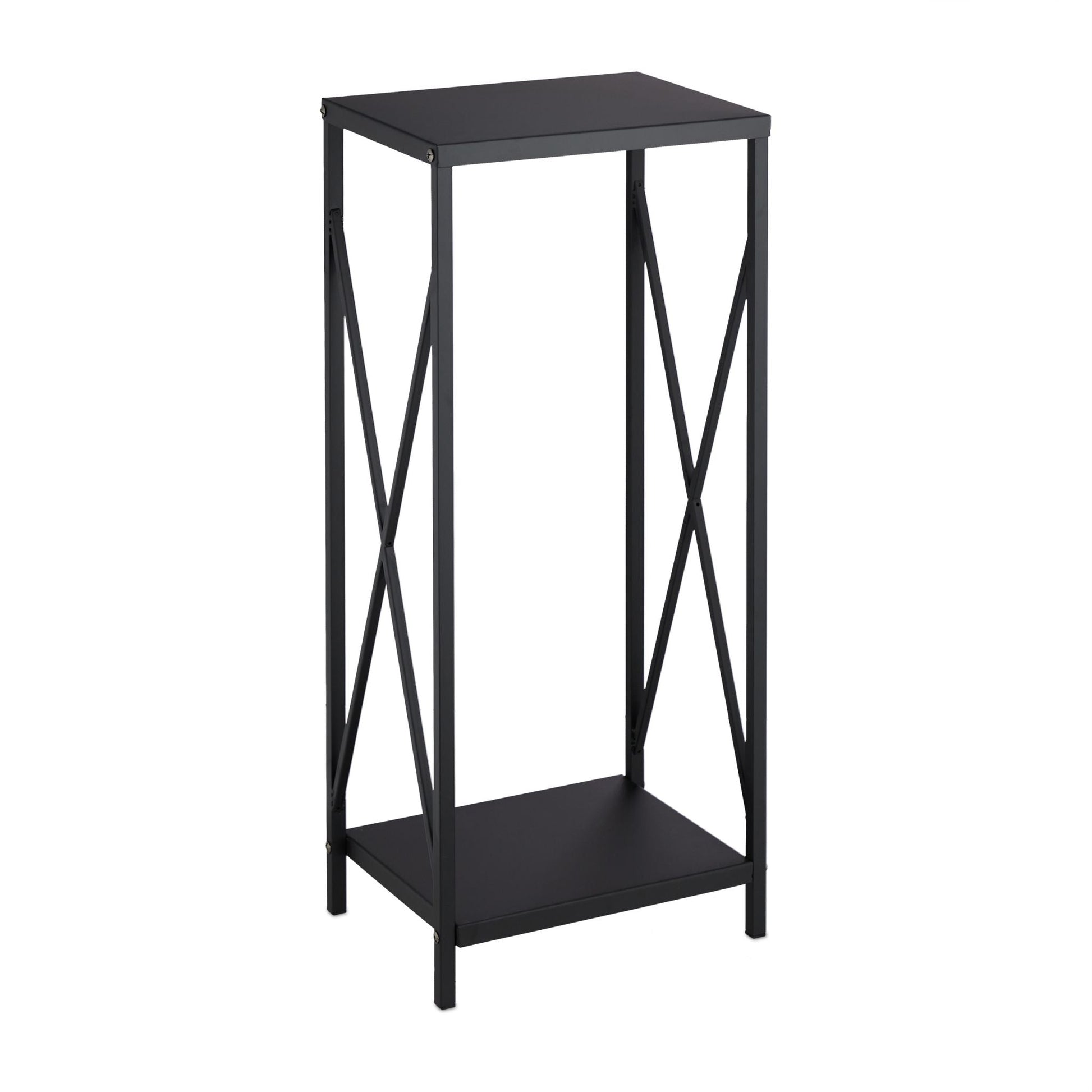 Kaminholzregal Stahl Schwarz von Relaxdays