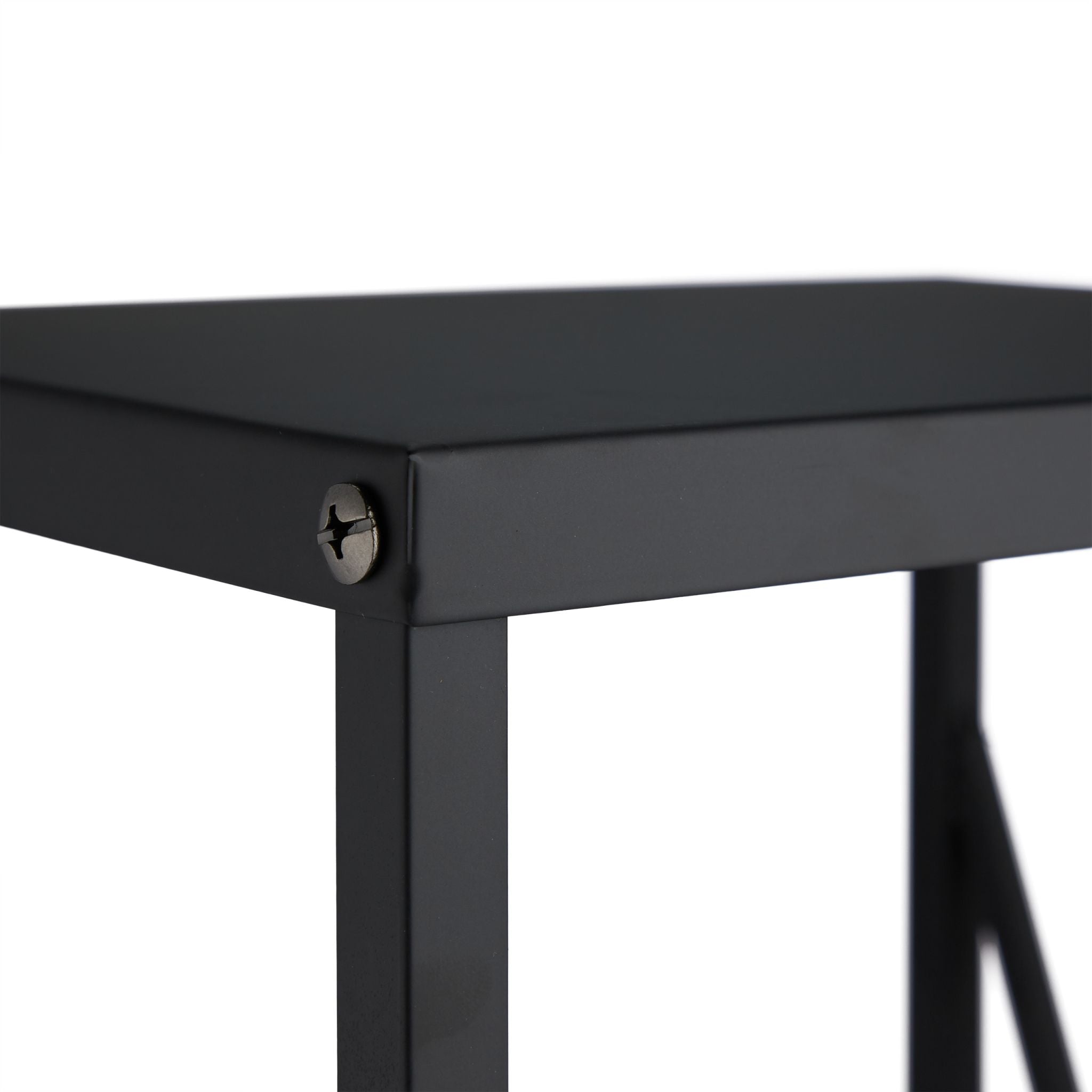 Kaminholzregal Stahl Schwarz von Relaxdays