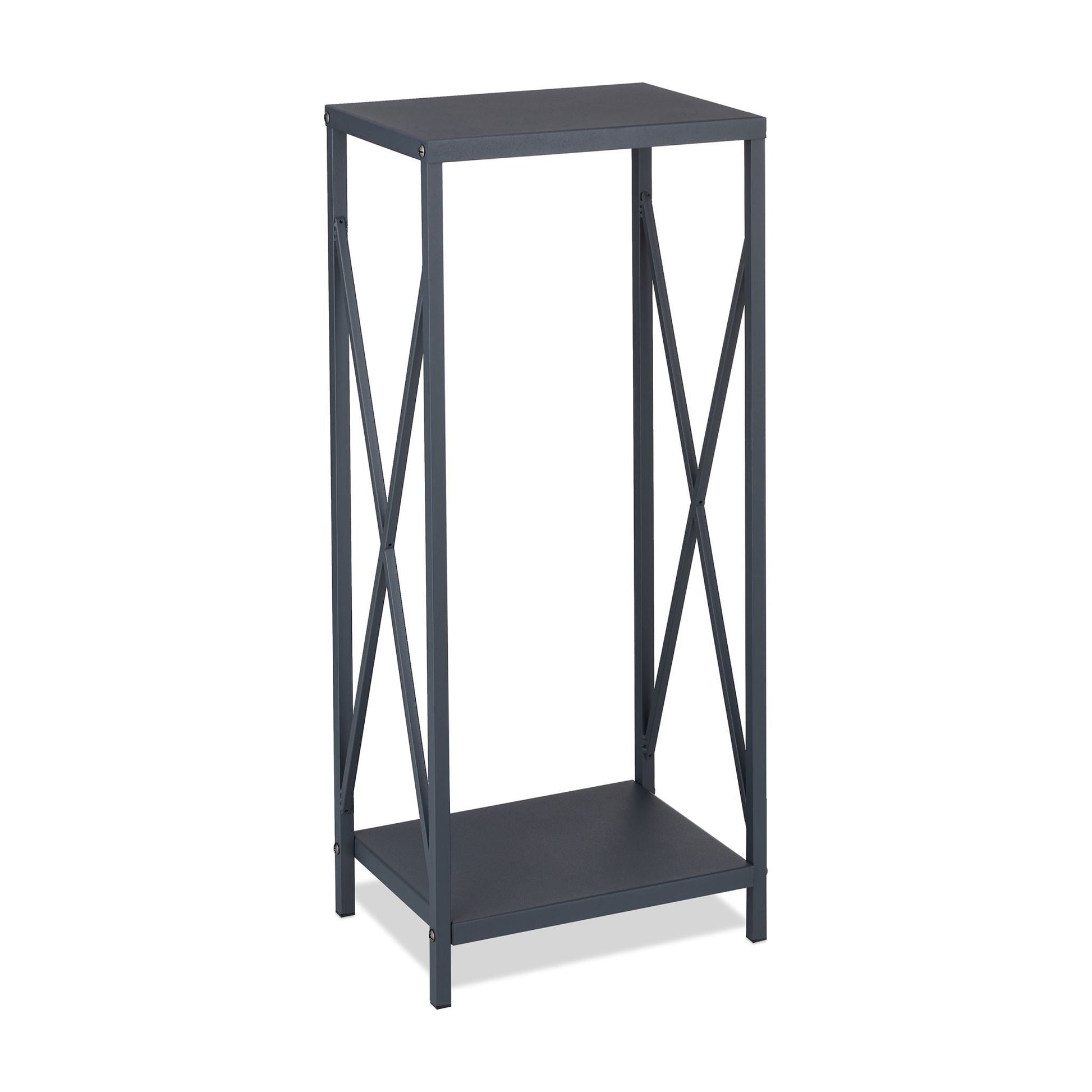 Kaminholzregal Stahl Grau von Relaxdays