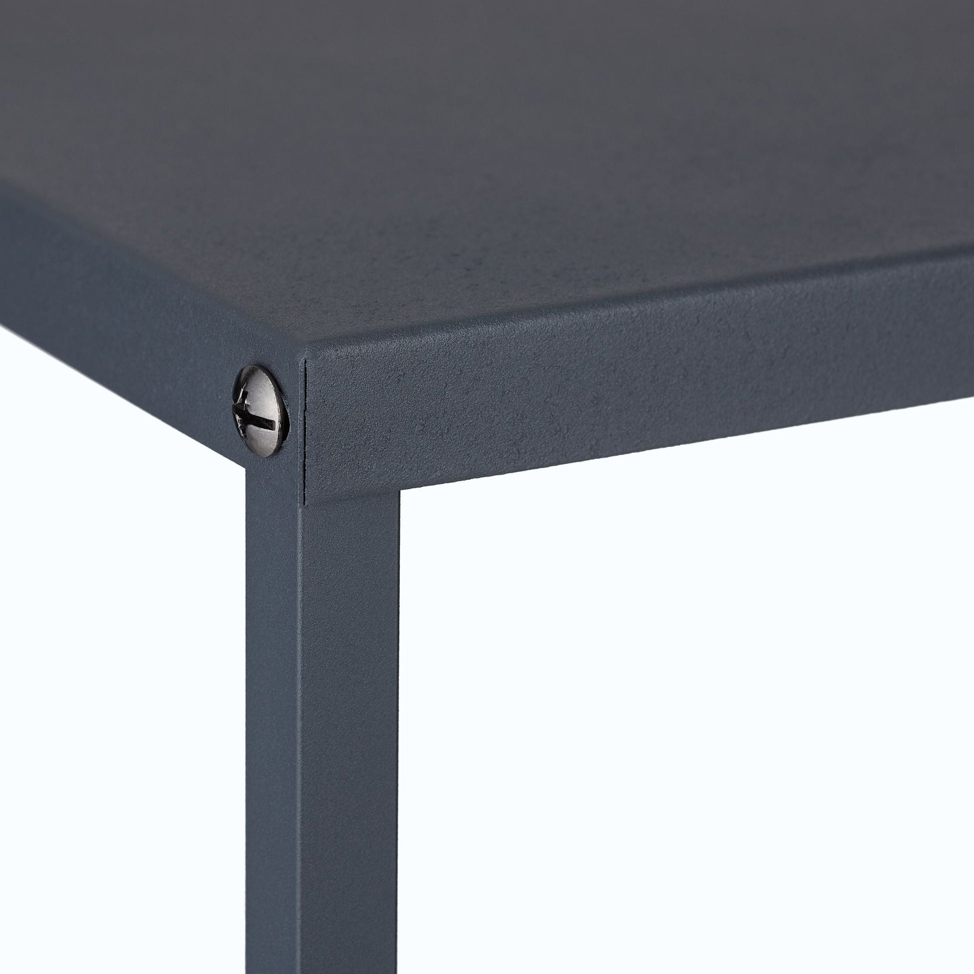 Kaminholzregal Stahl Grau von Relaxdays