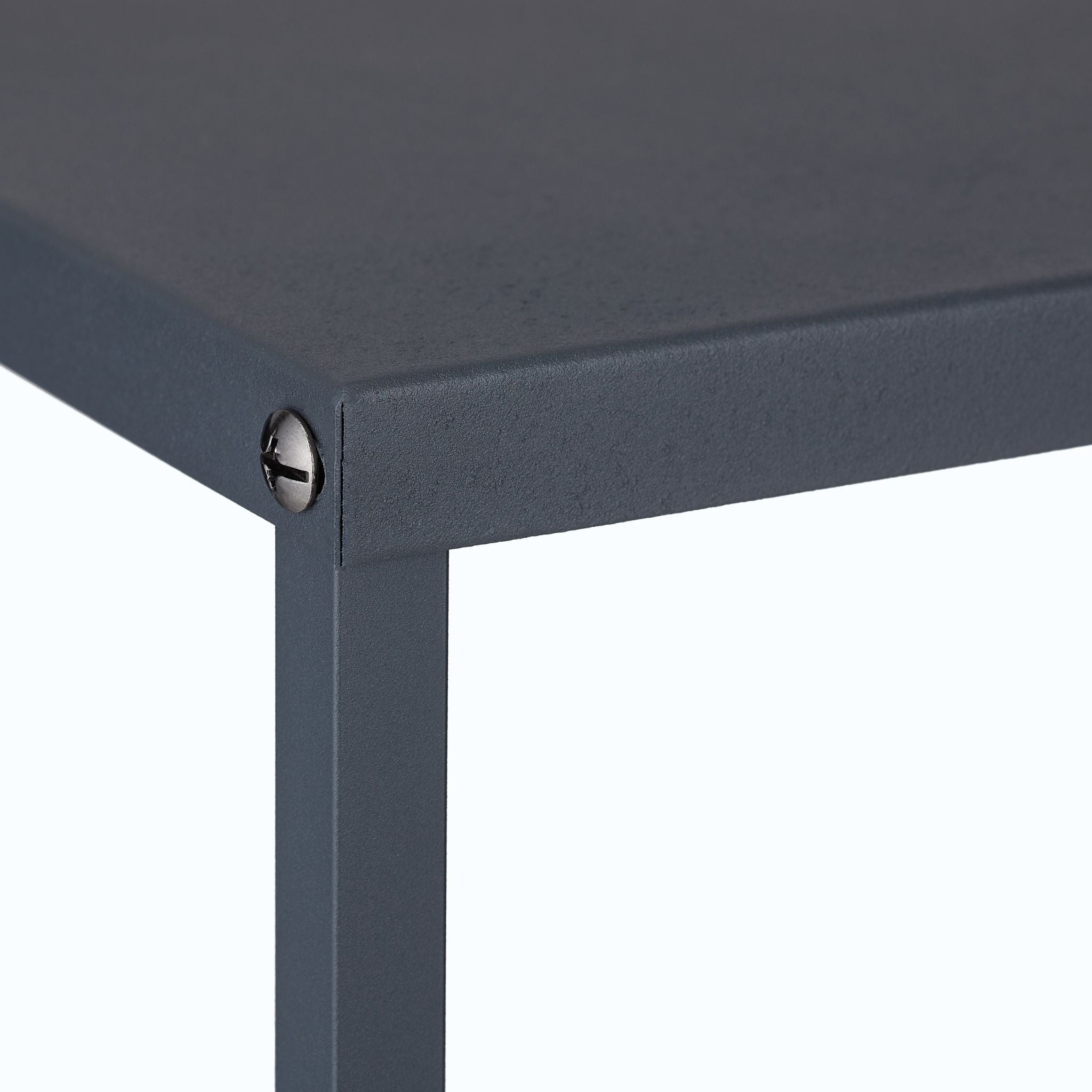 Kaminholzregal Stahl Grau von Relaxdays