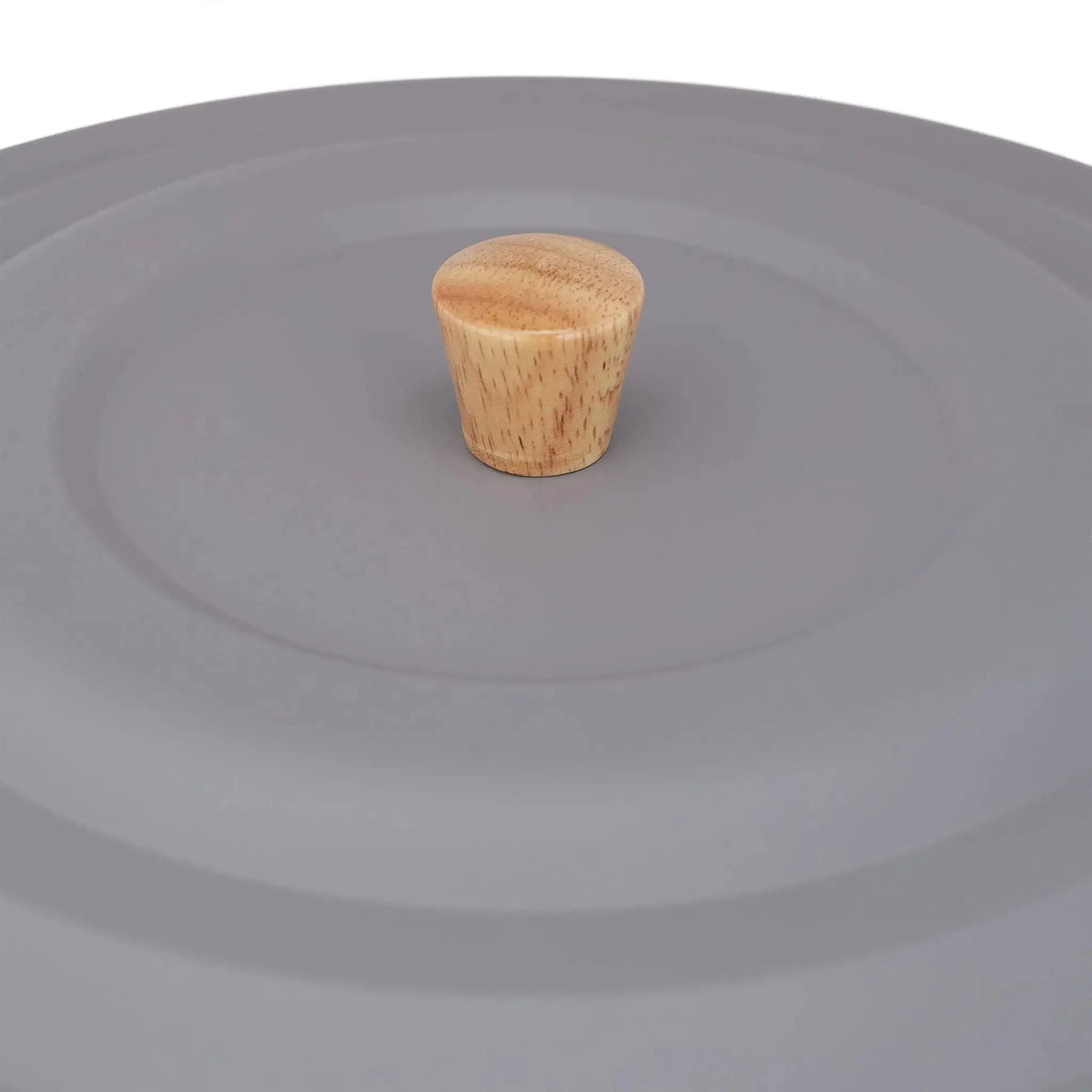 Ascheeimer mit Deckel 12l Hellbraun-Grau von Relaxdays