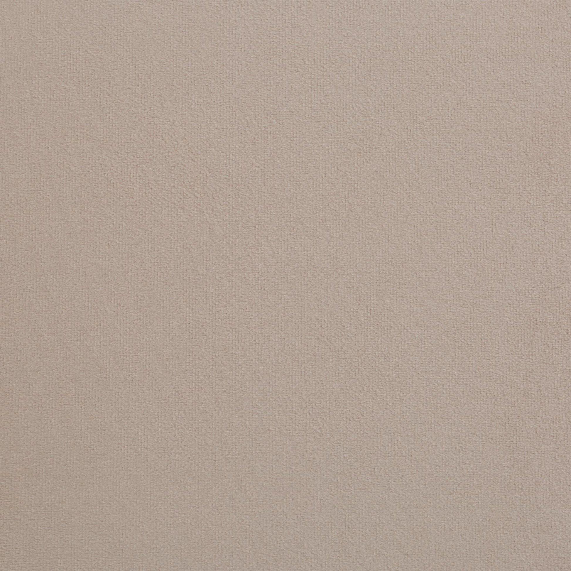Samthocker mit Stauraum Creme-Hellbraun von Relaxdays