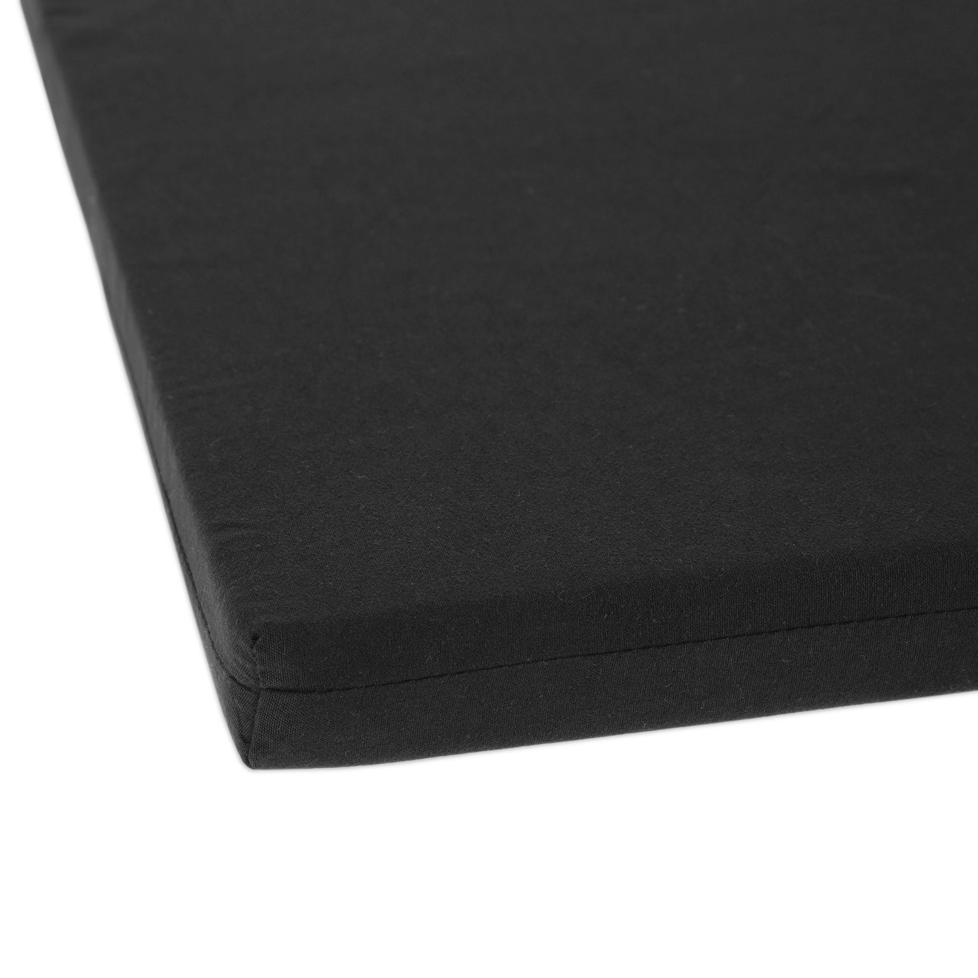 Schwarze Stuhlkissen 4er-Set Schwarz von Relaxdays