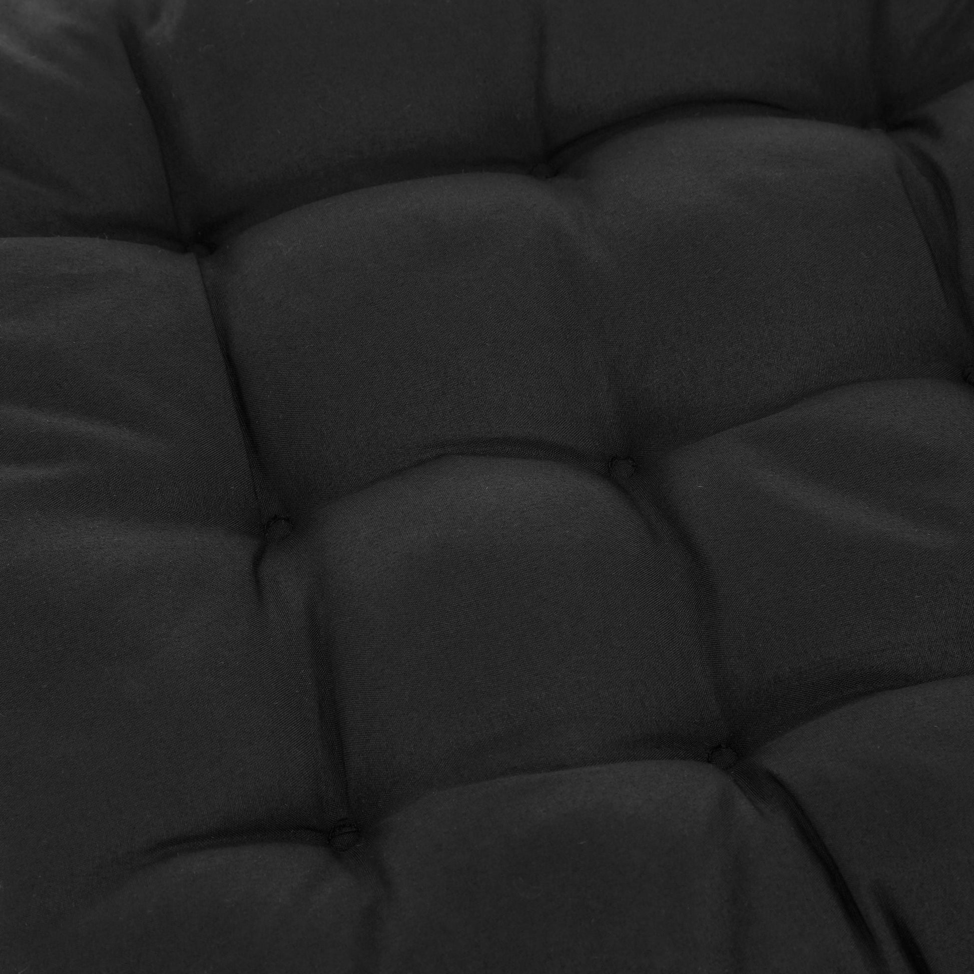 Stuhlkissen 4er-Set Schwarz von Relaxdays
