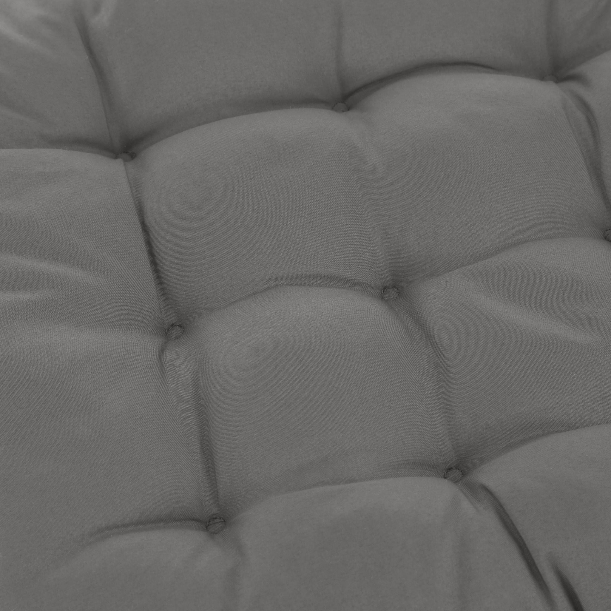 Stuhlkissen 4er-Set Grau von Relaxdays