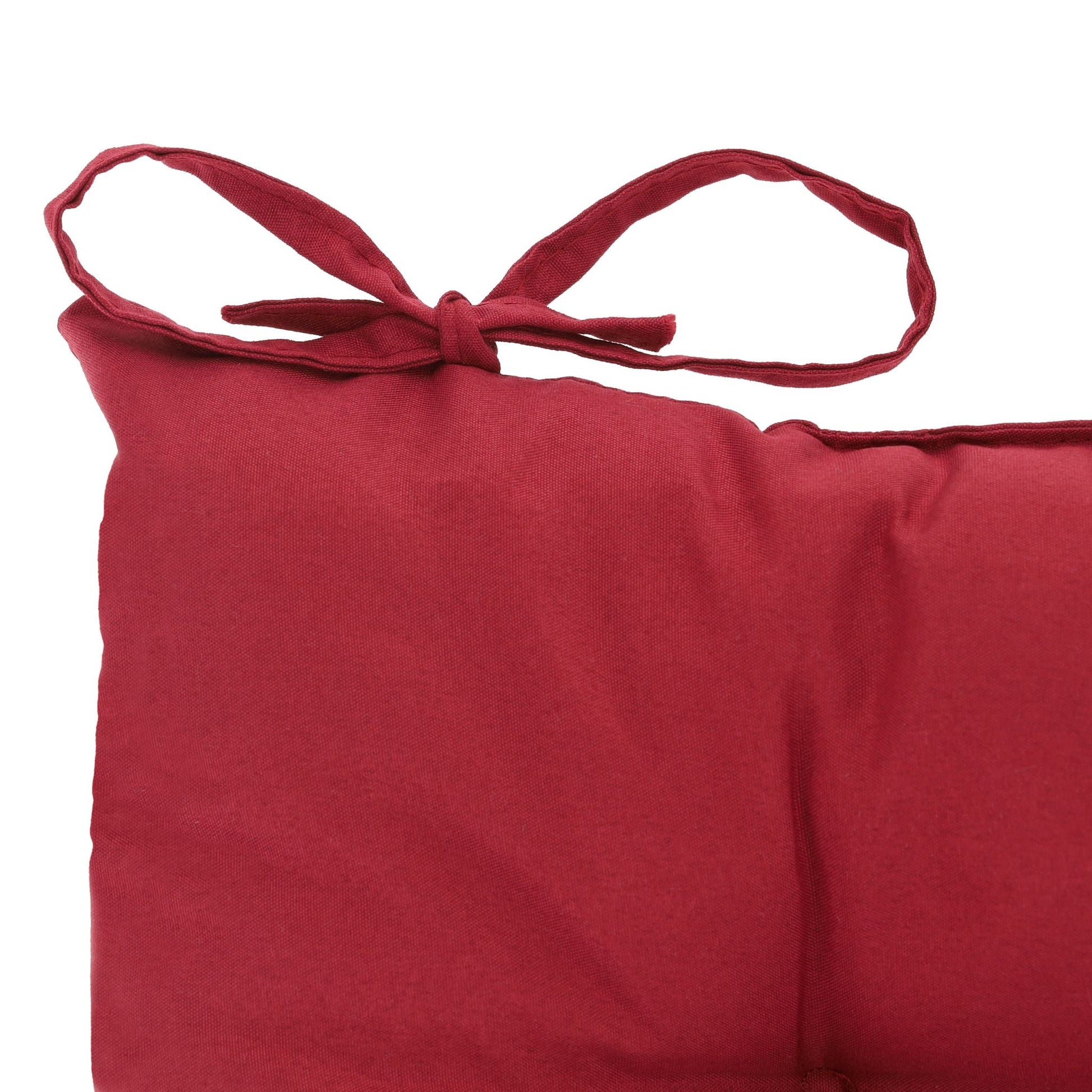 Stuhlkissen 4er-Set Rot von Relaxdays