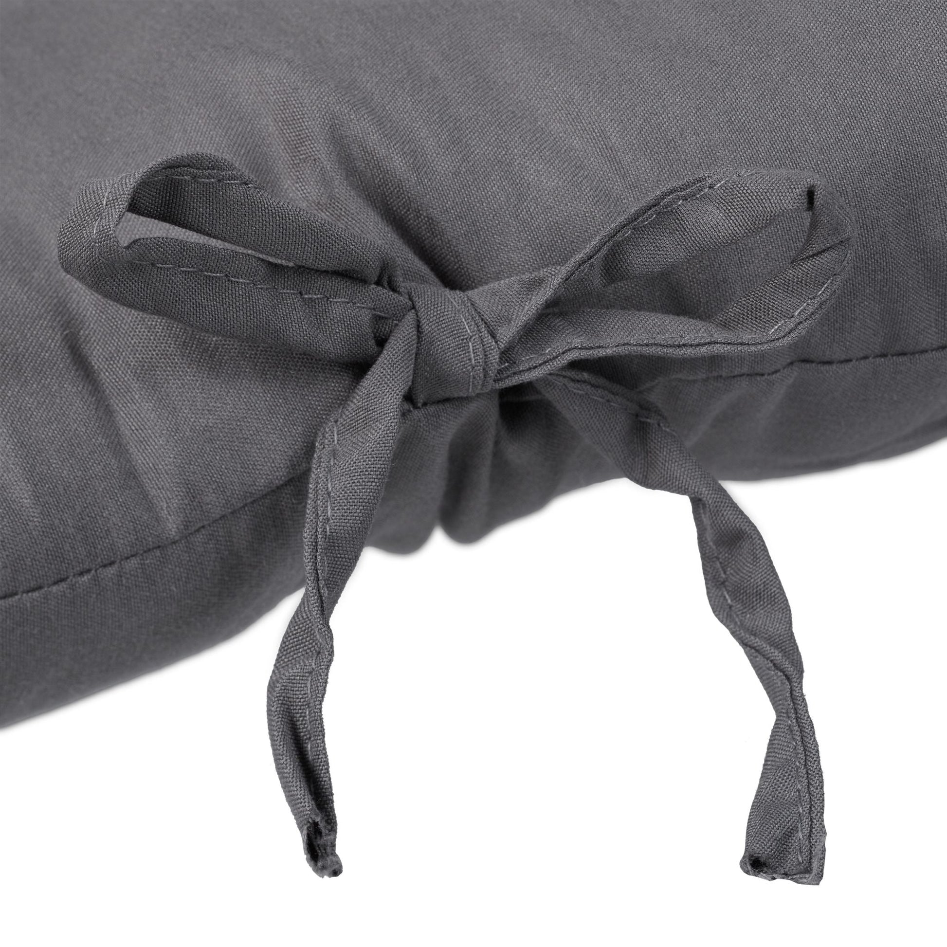Bankauflage Grau von Relaxdays