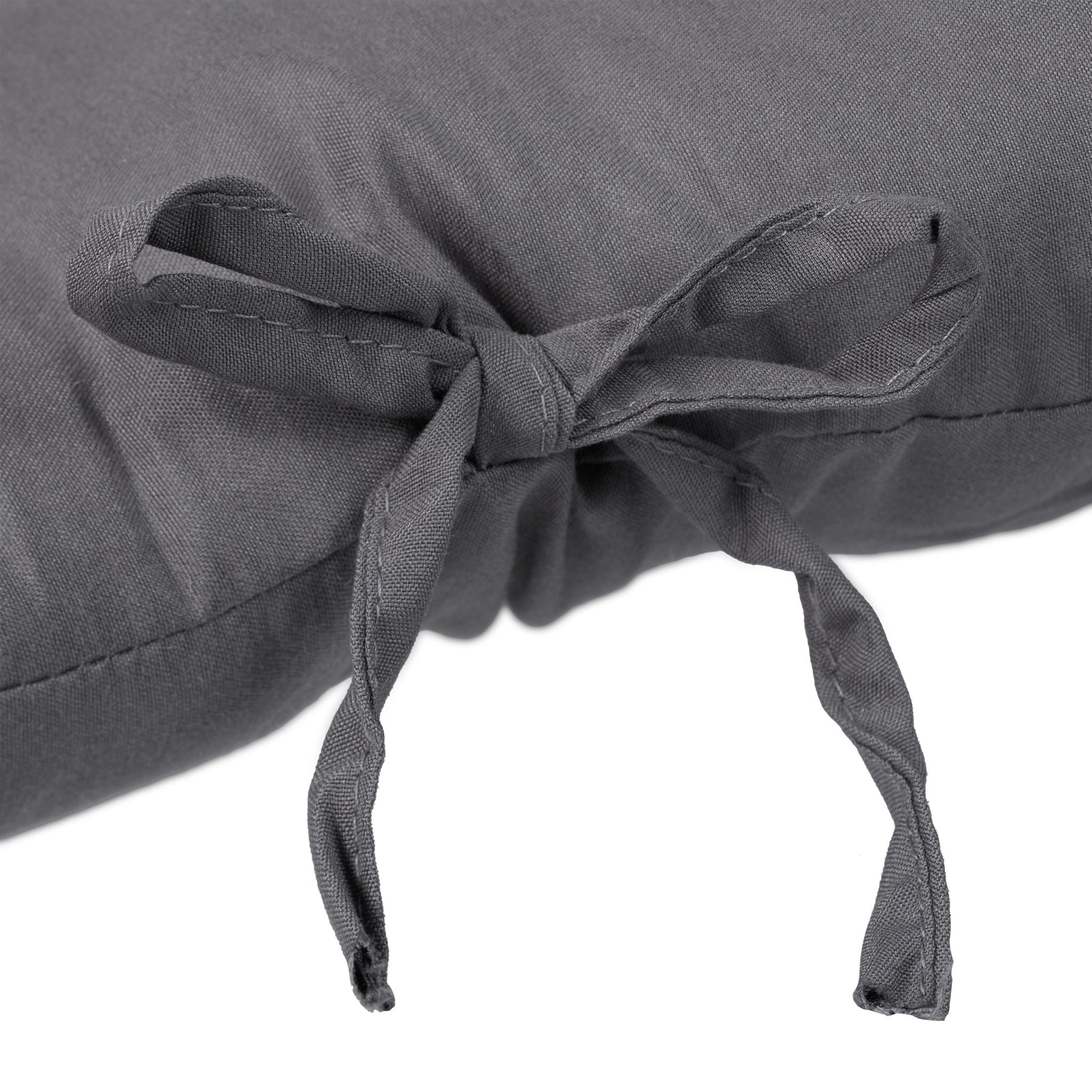 Bankauflage Grau von Relaxdays