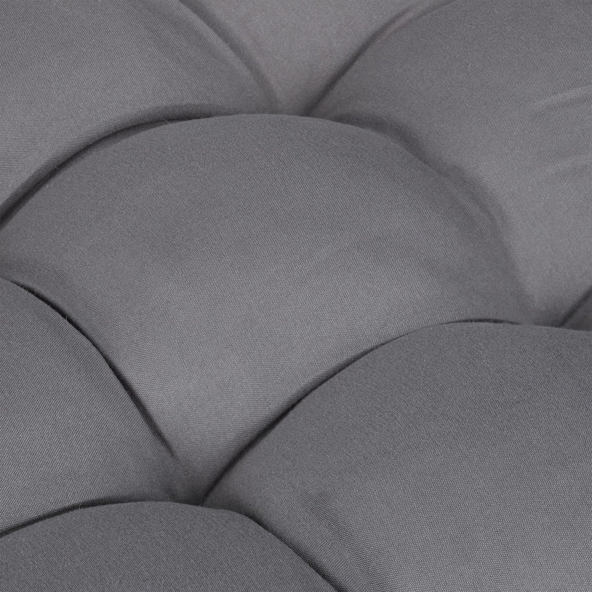 Bankauflage Grau von Relaxdays