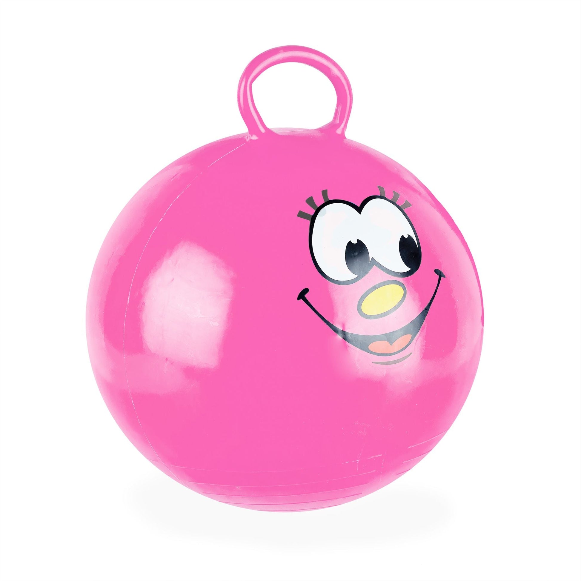 Hüpfball für Kinder Pink von Relaxdays
