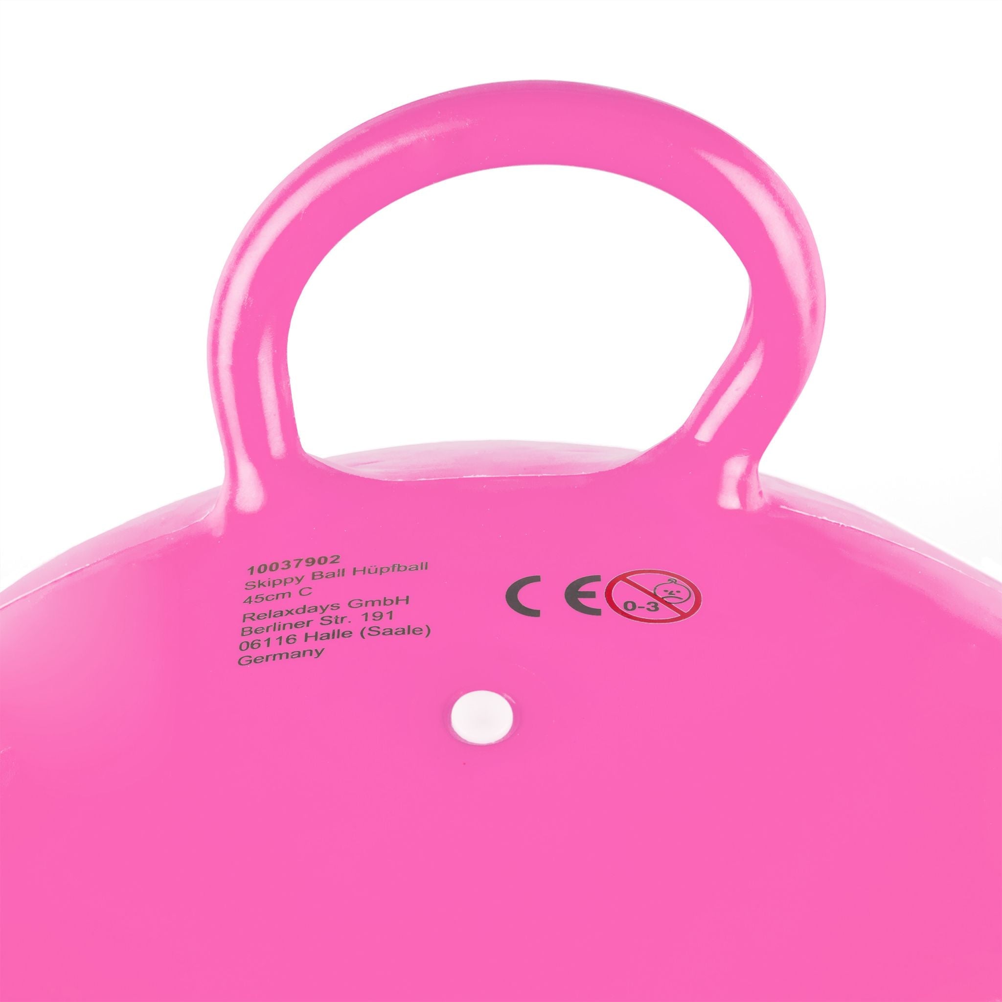 Hüpfball für Kinder Pink von Relaxdays
