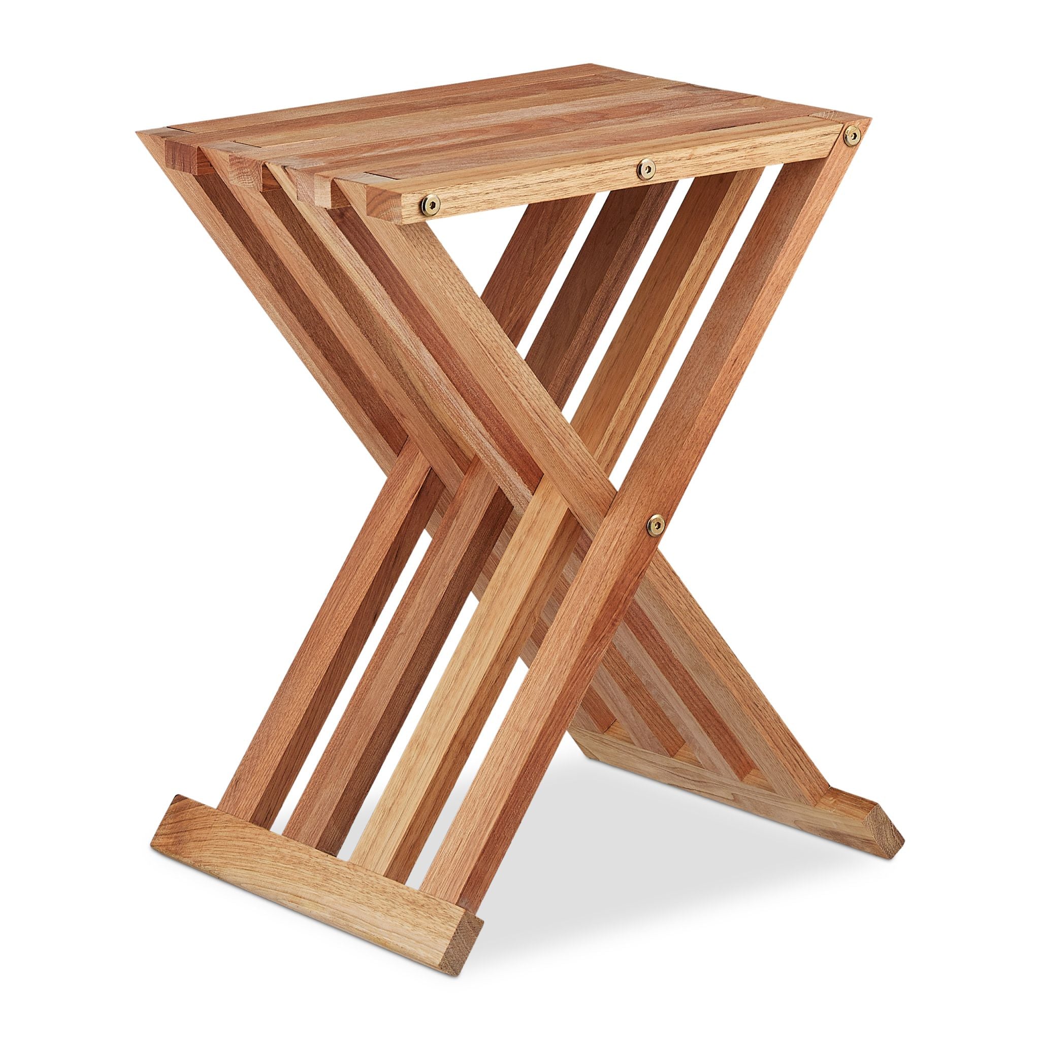 Klapptisch Walnuss Holz Hellbraun