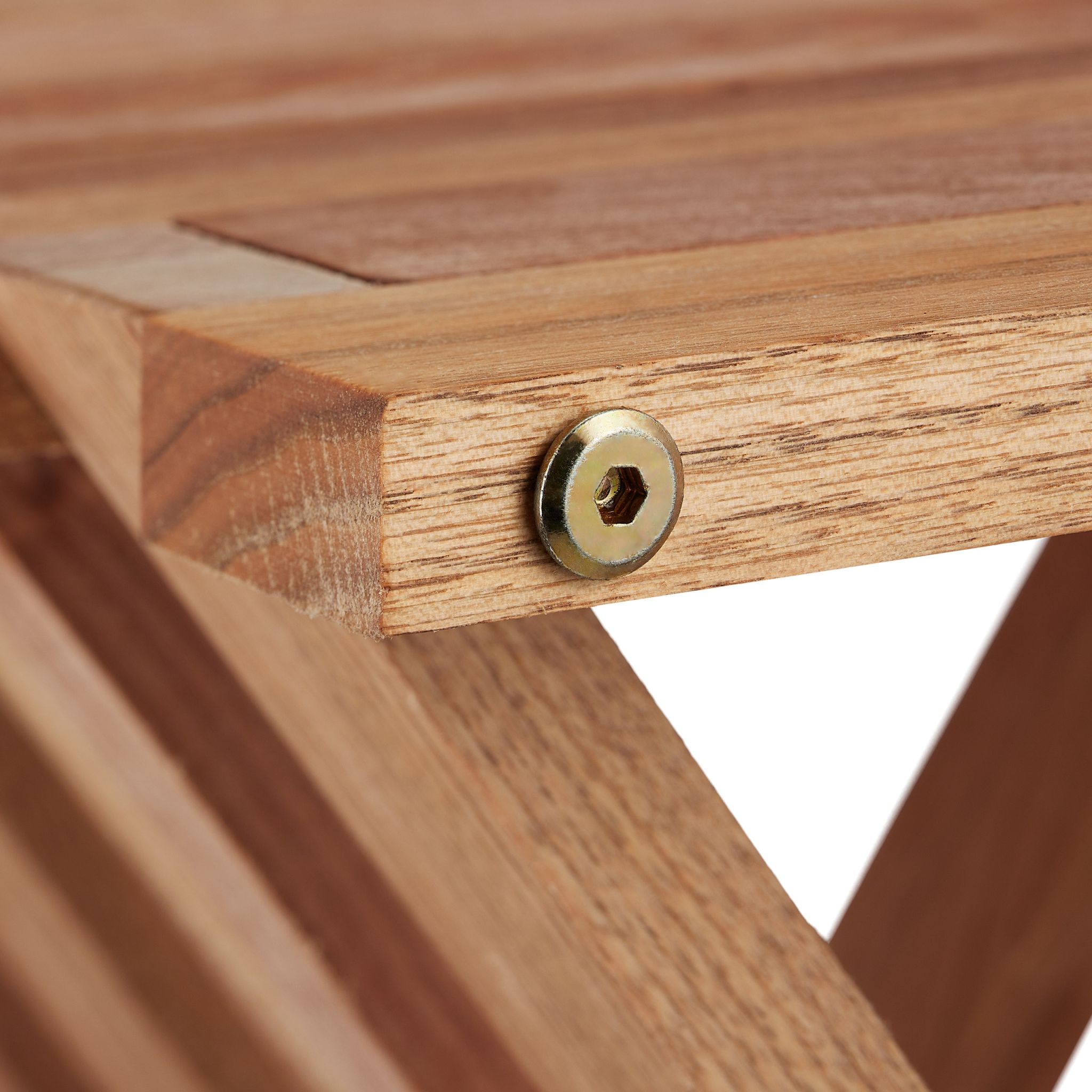 Klapptisch Walnuss Holz Hellbraun