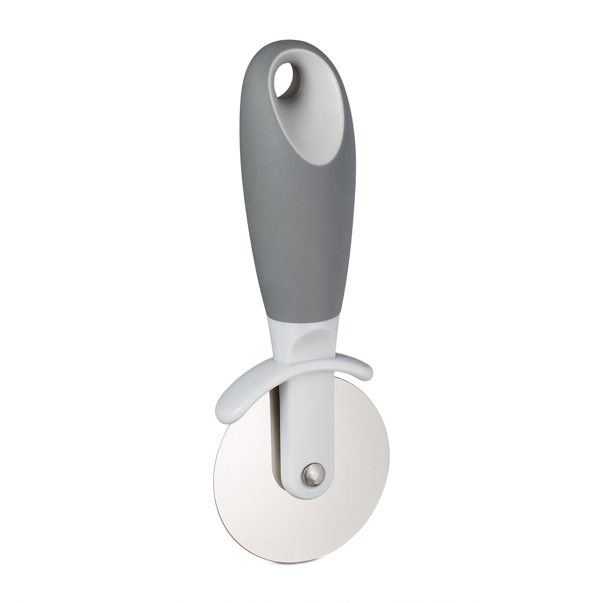 Pizzaschneider 2er-Set Anthrazit-Silber-Grau von Relaxdays