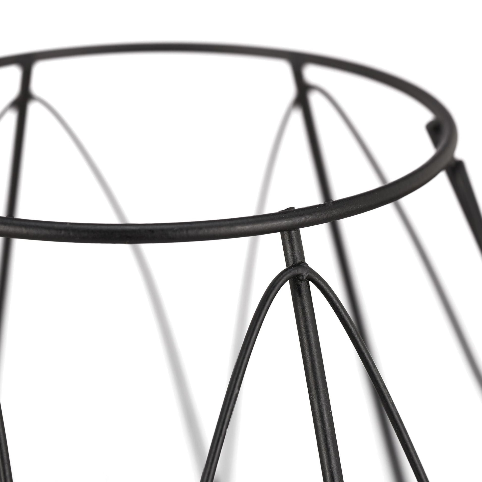 Geometrischer Teelichthalter Schwarz von Relaxdays