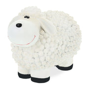 Gartenfigur Schaf Weiss-Schwarz von Relaxdays