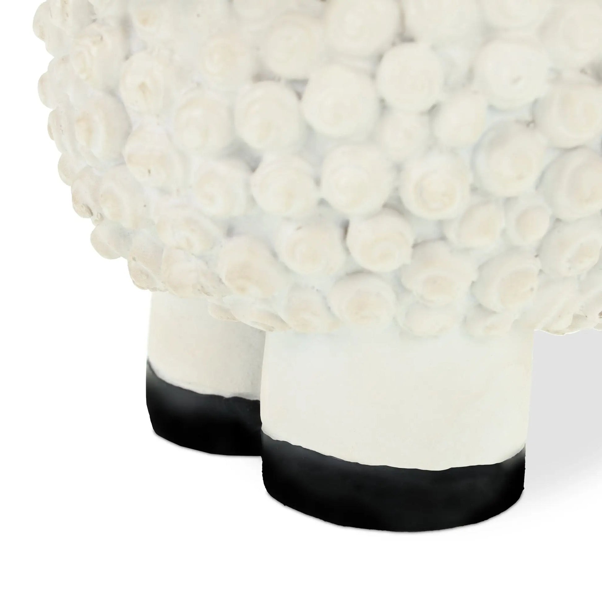Gartenfigur Schaf Weiss-Schwarz von Relaxdays