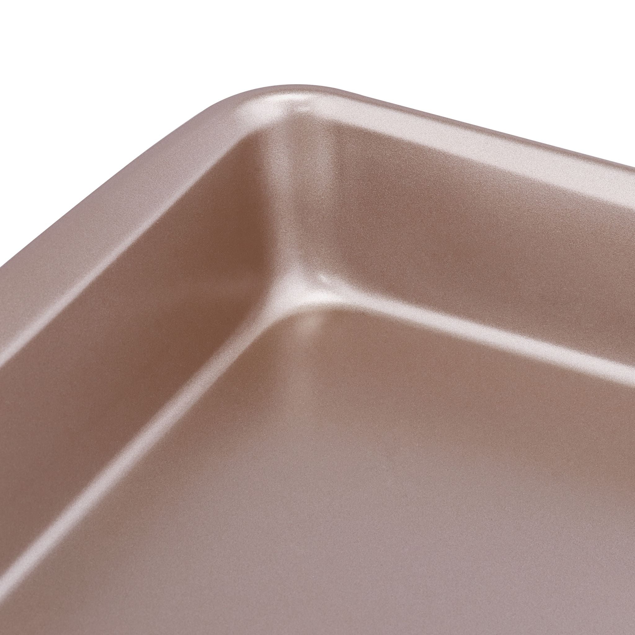 Eckige Auflaufform Hellbraun von Relaxdays