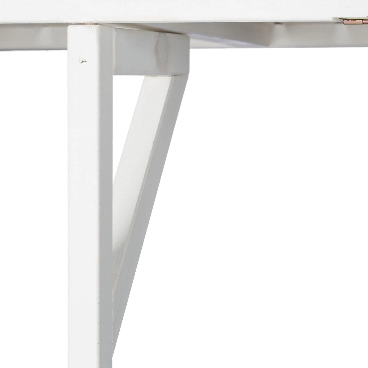 Holz Balkontisch klappbar Weiss von Relaxdays