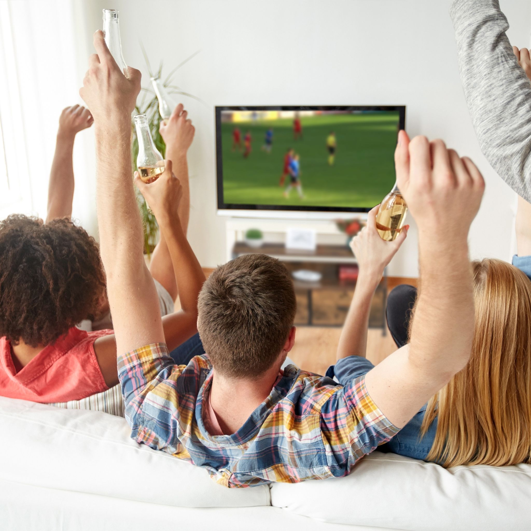 TV Board Industrial Style Braun-Schwarz von Relaxdays
