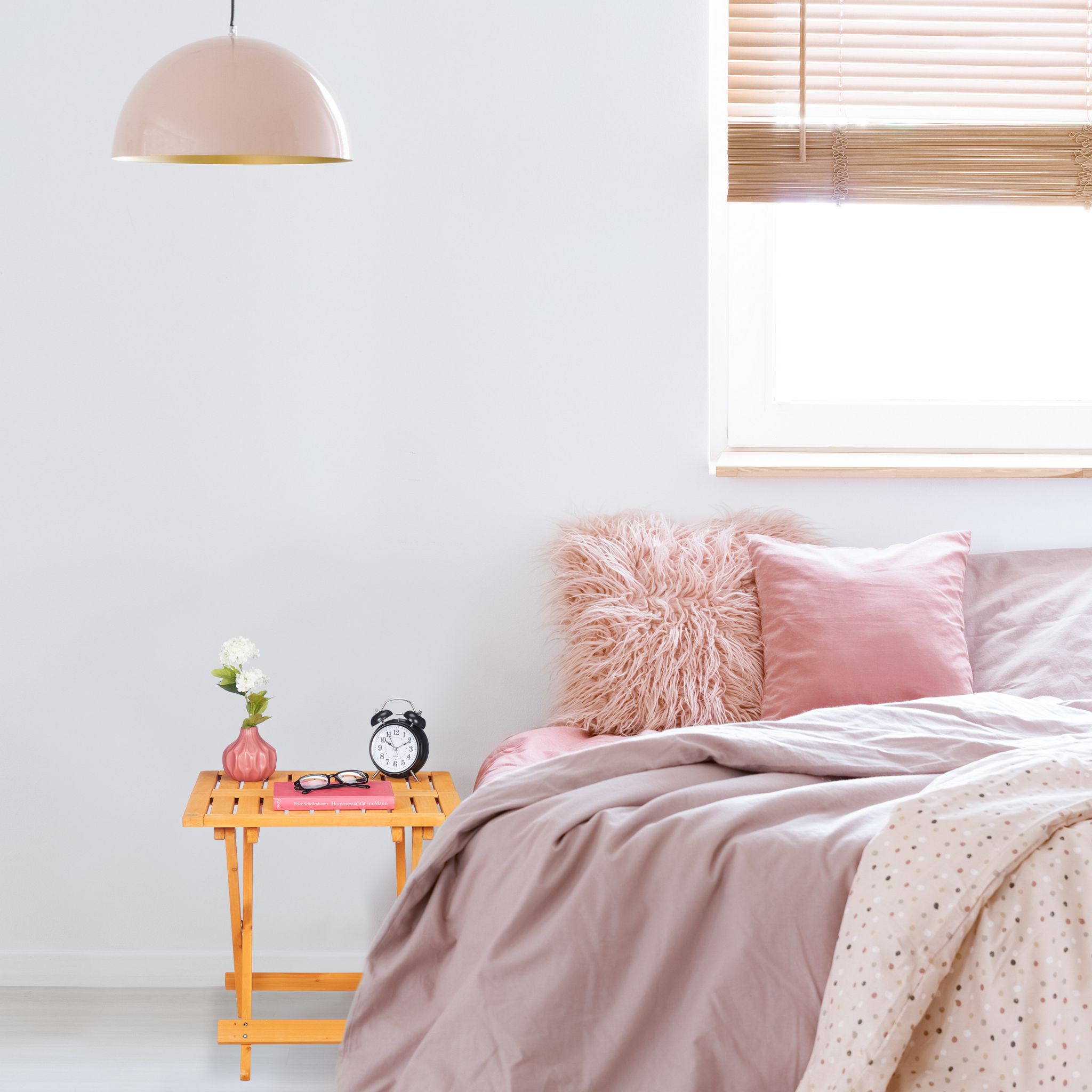 Kleiner Klapptisch Holz Hellbraun von Relaxdays