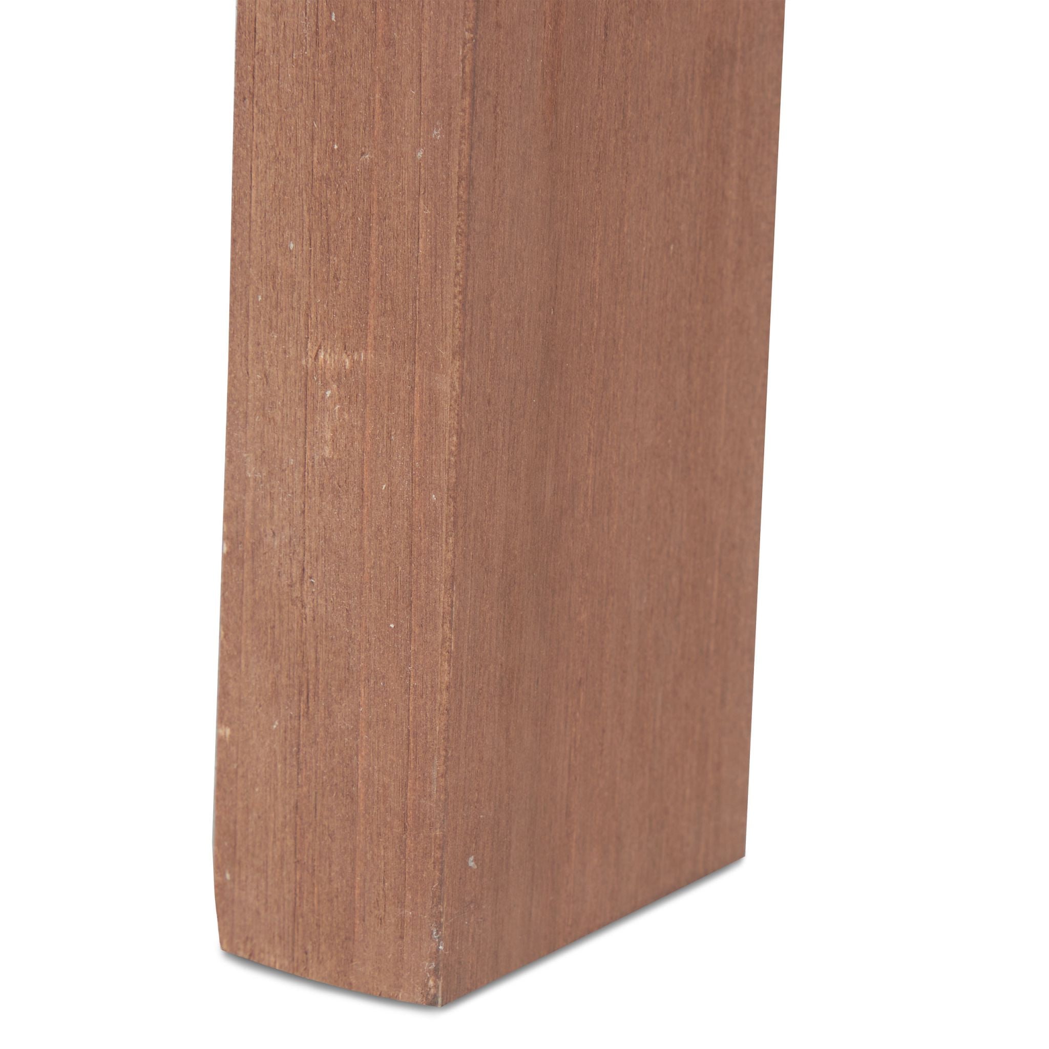 Halbrunder Klapptisch Holz Braun