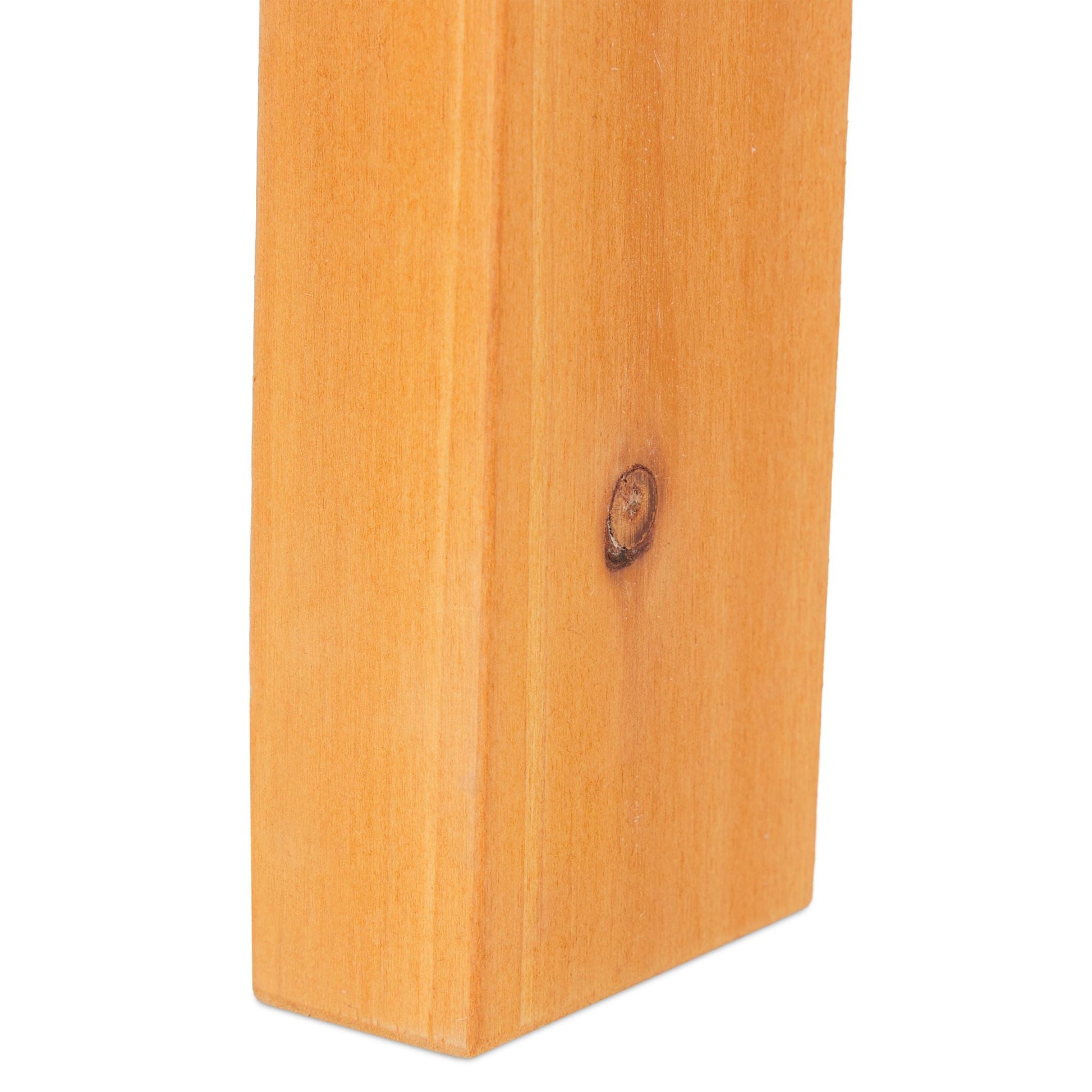 Rechteckiger Klapptisch Holz Hellbraun von Relaxdays