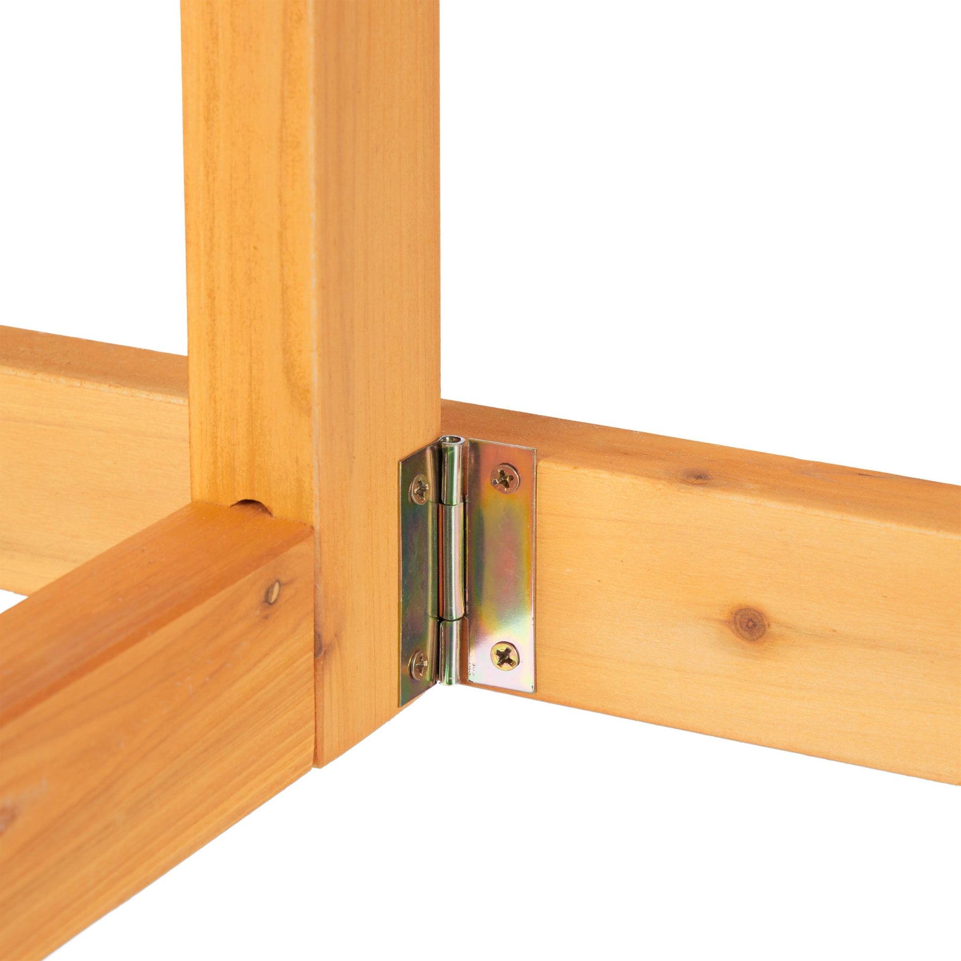 Rechteckiger Klapptisch Holz Hellbraun von Relaxdays
