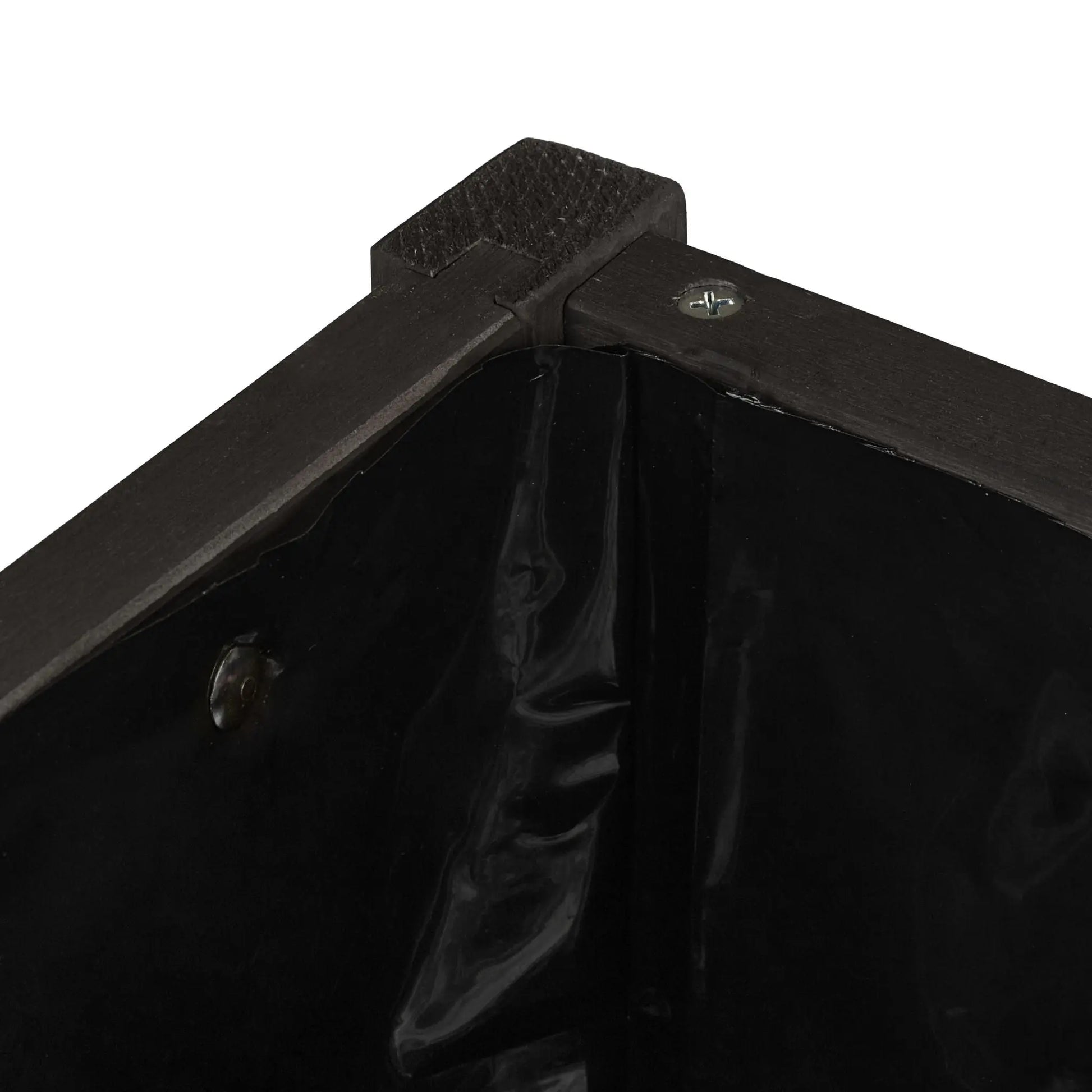 Hochbeet Tannenholz Schwarz von Relaxdays